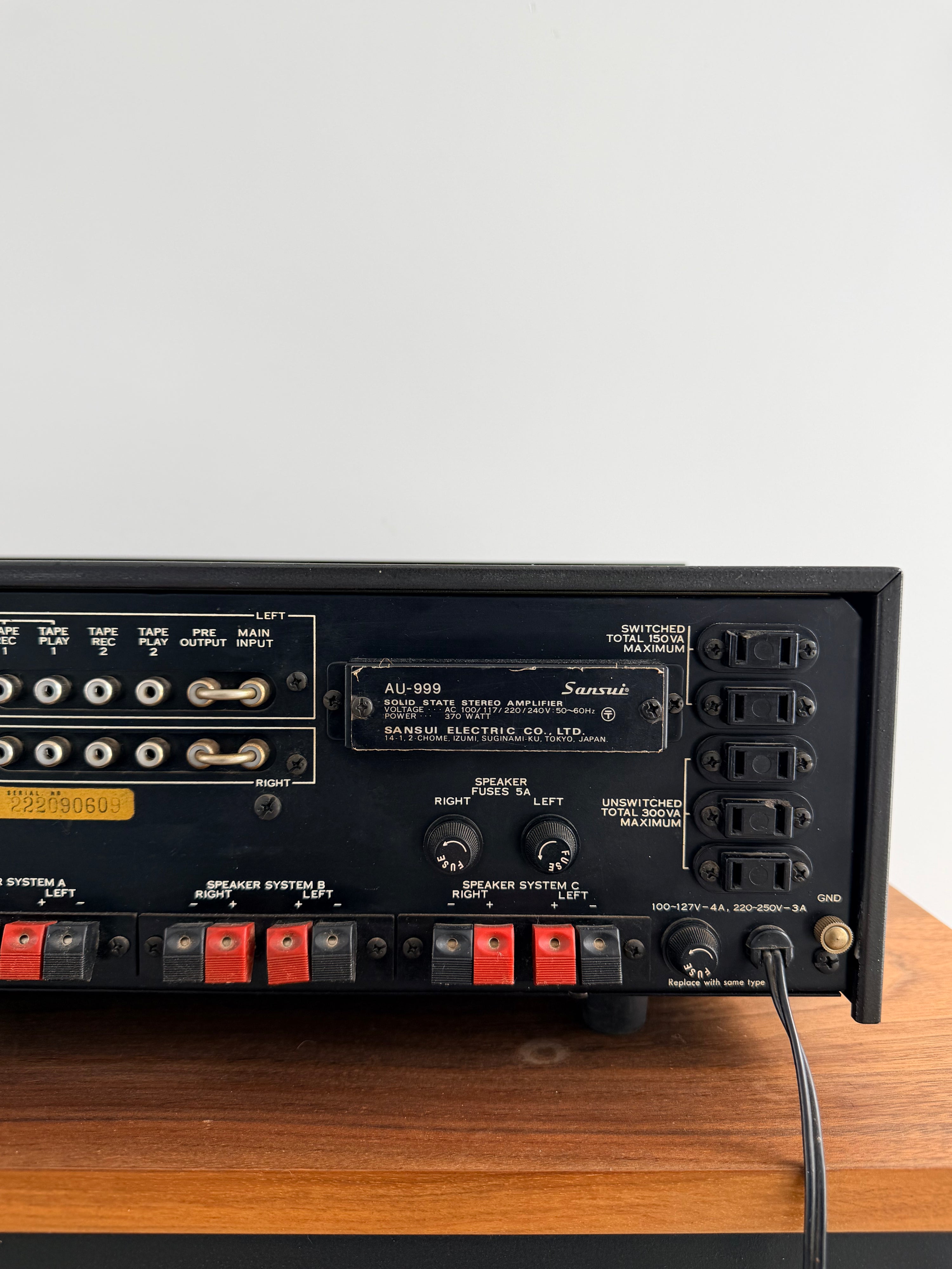 Sansui AU-999 _Integrated amplifier