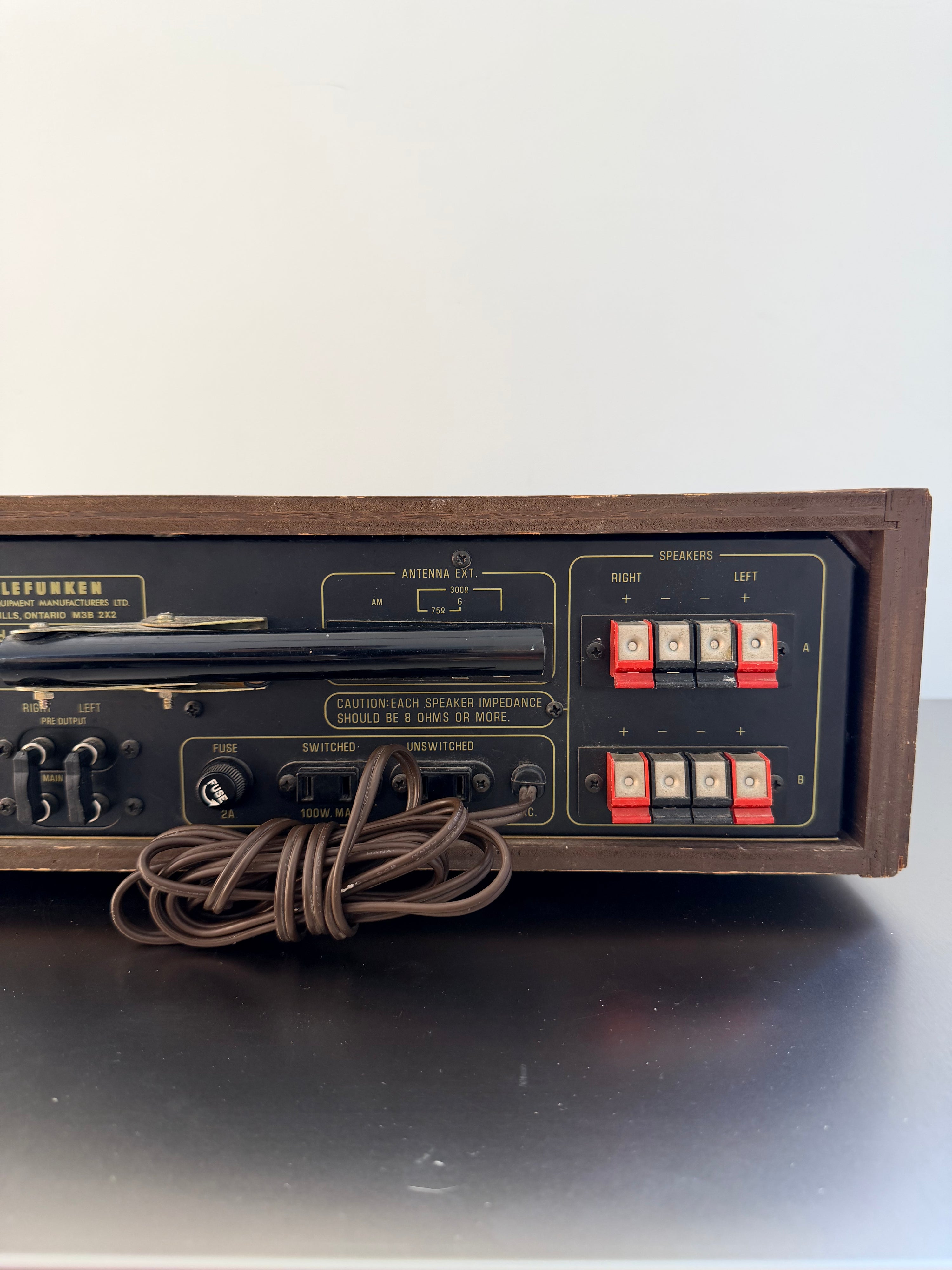 Telefunken  TR-616 _Amplificateur récepteur