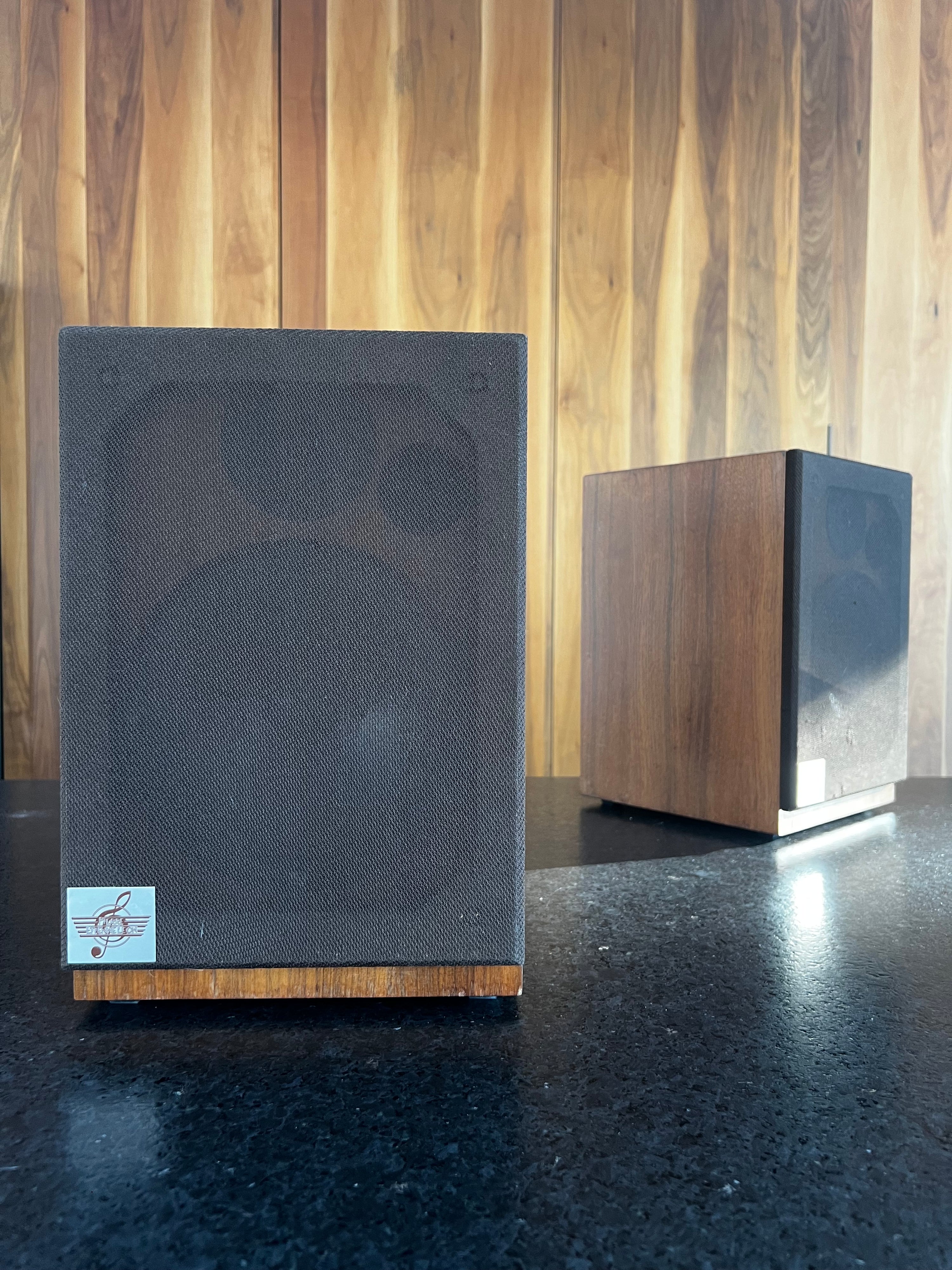 Pierre Étienne Léon Junior _Haut-parleurs d’étagère 