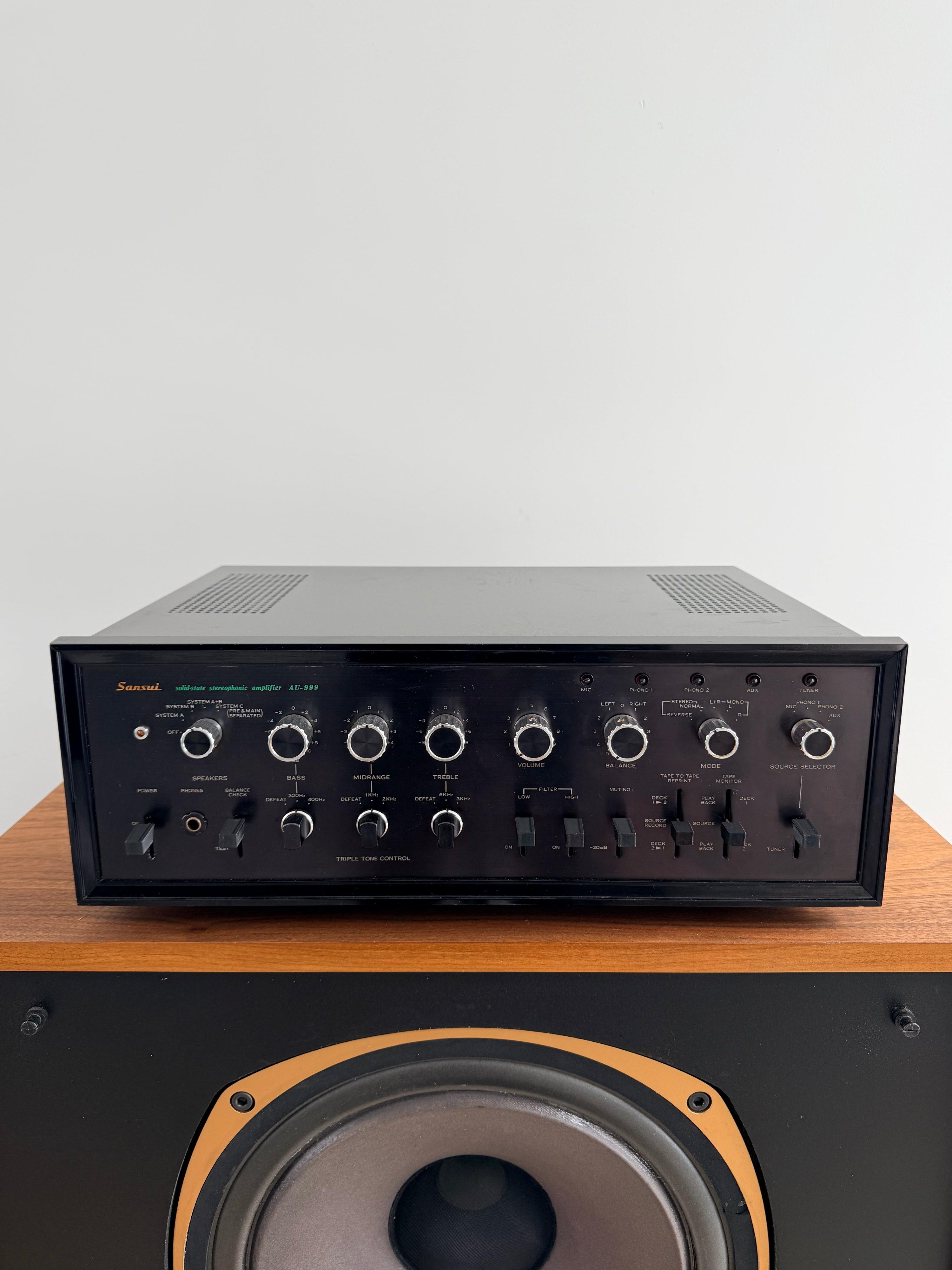 Sansui AU-999 _Integrated amplifier