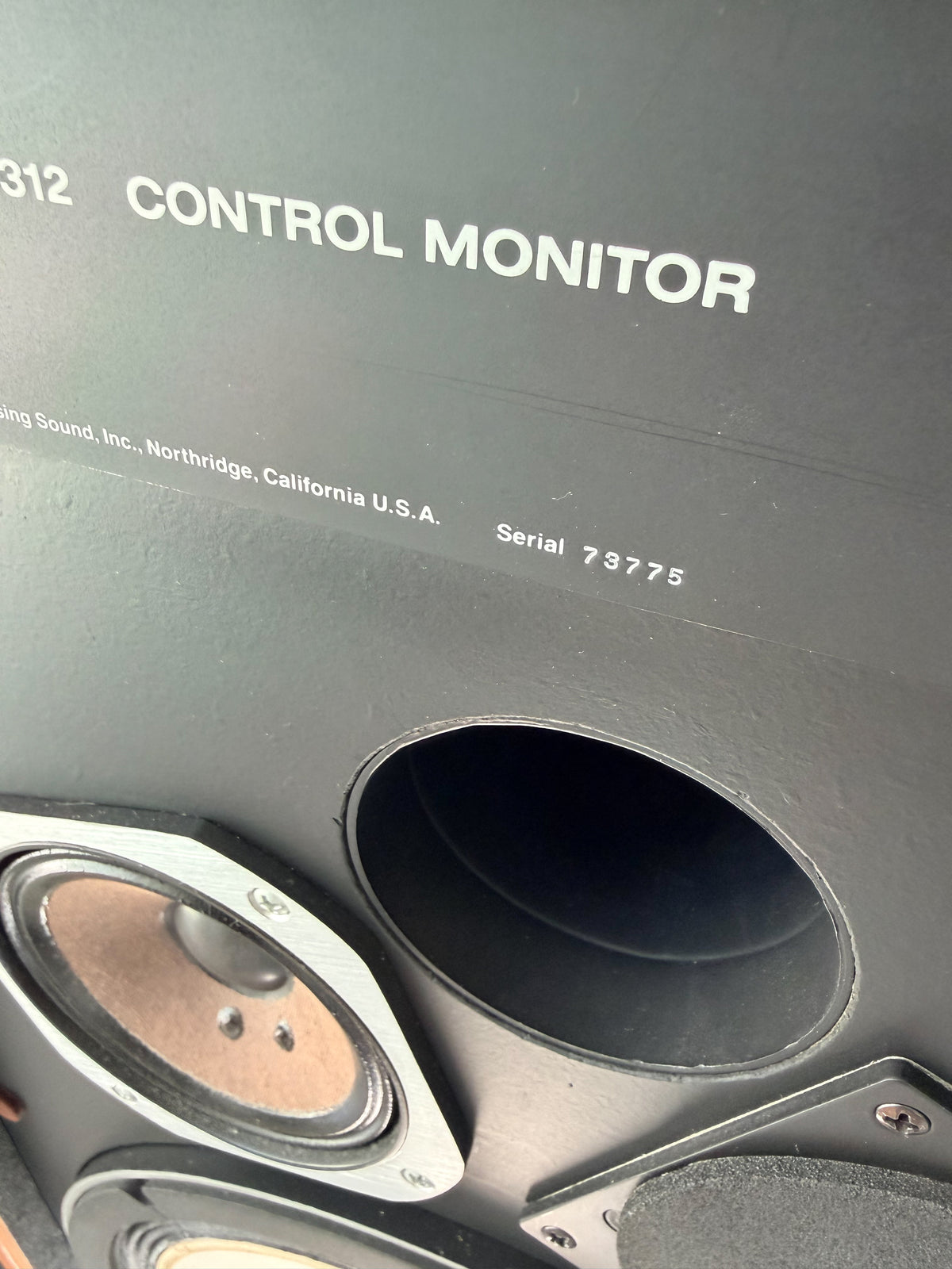 JBL 4312 _Control Monitors