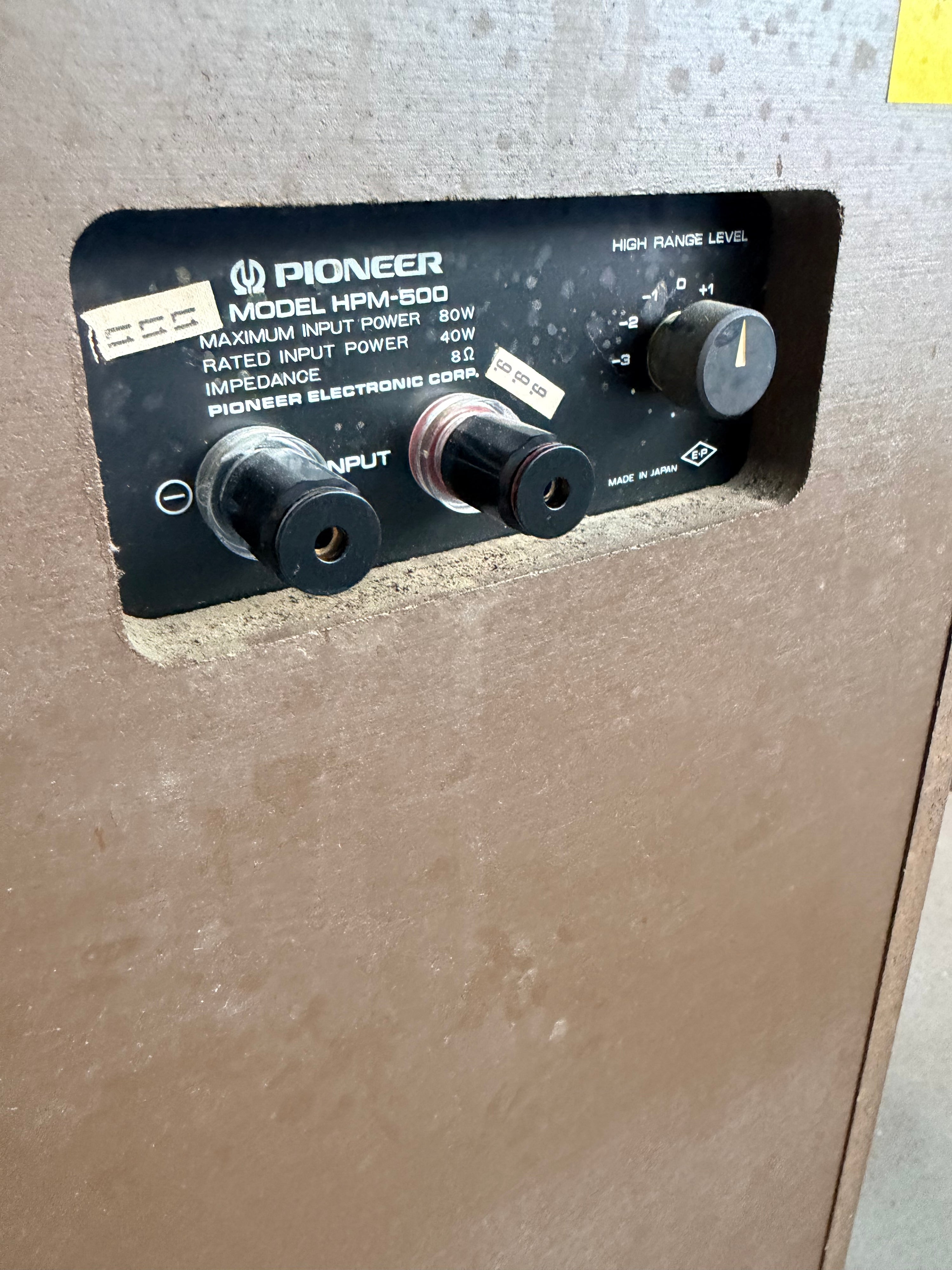 Pioneer HPM-500 _Haut-Parleurs de plancher