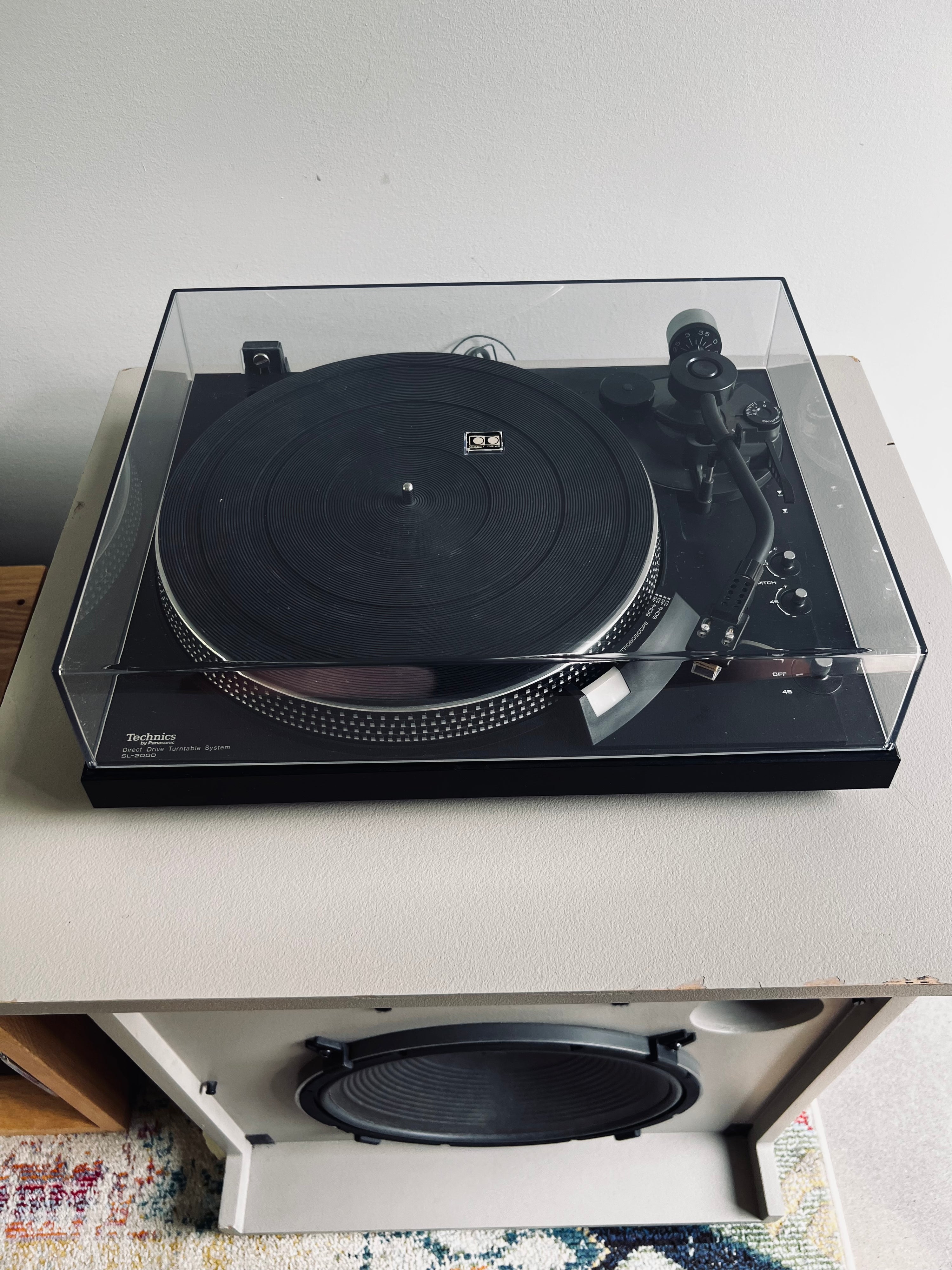 Technics SL-2000 _table tournante