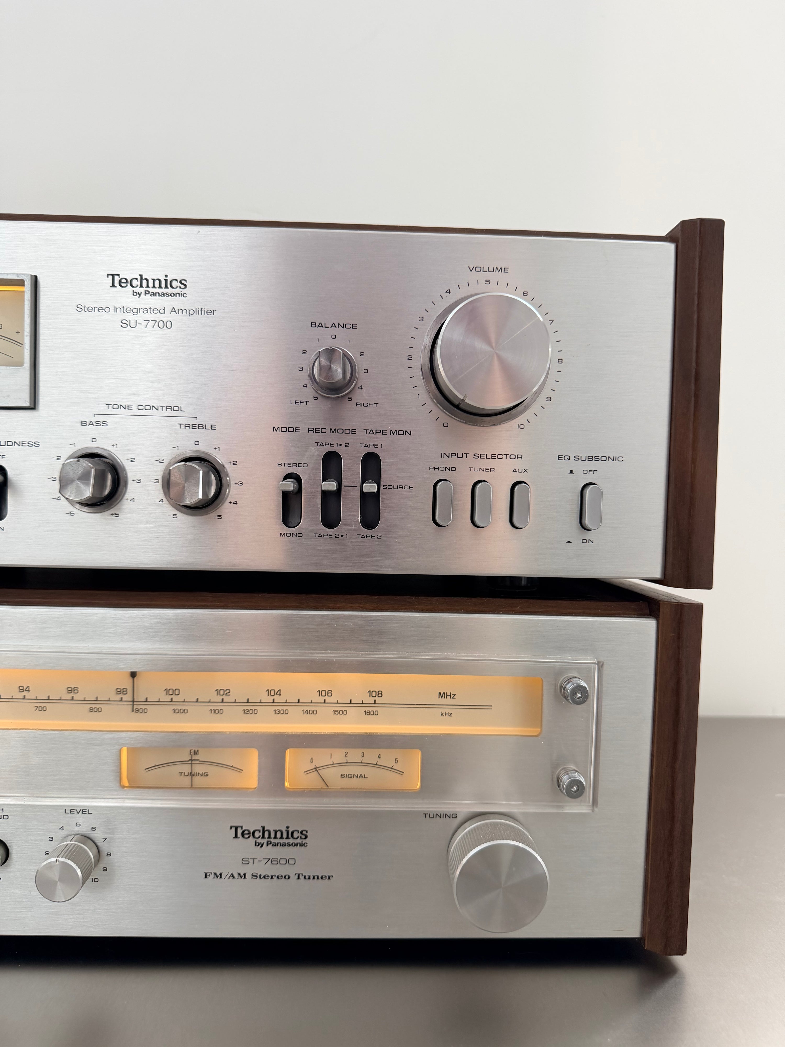 Technics SU-7700  _Integrated amplifier