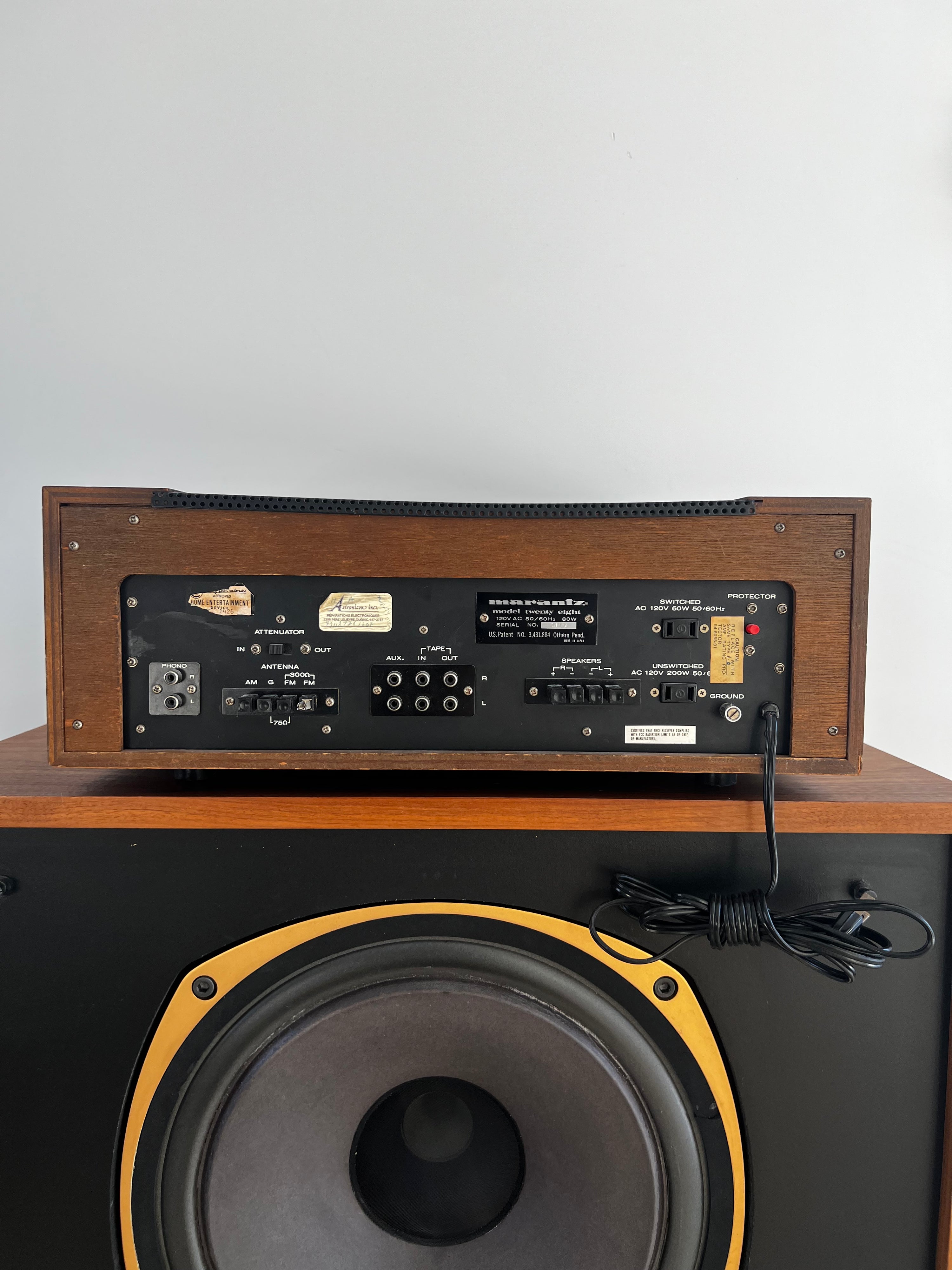 Marantz Model Twenty Eight _Receiver amplifier
