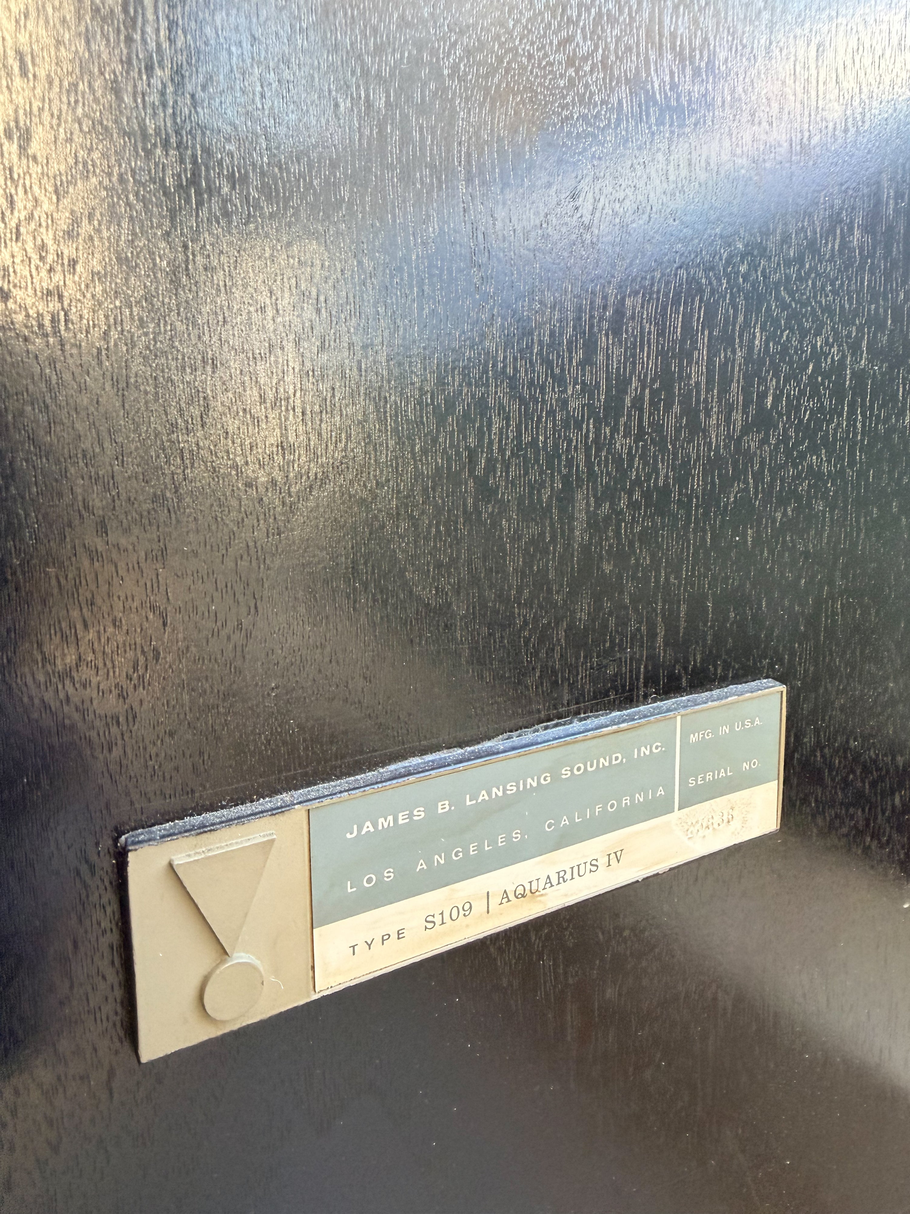 JBL Aquarius IV (Type S109) _Floorstanding speakers