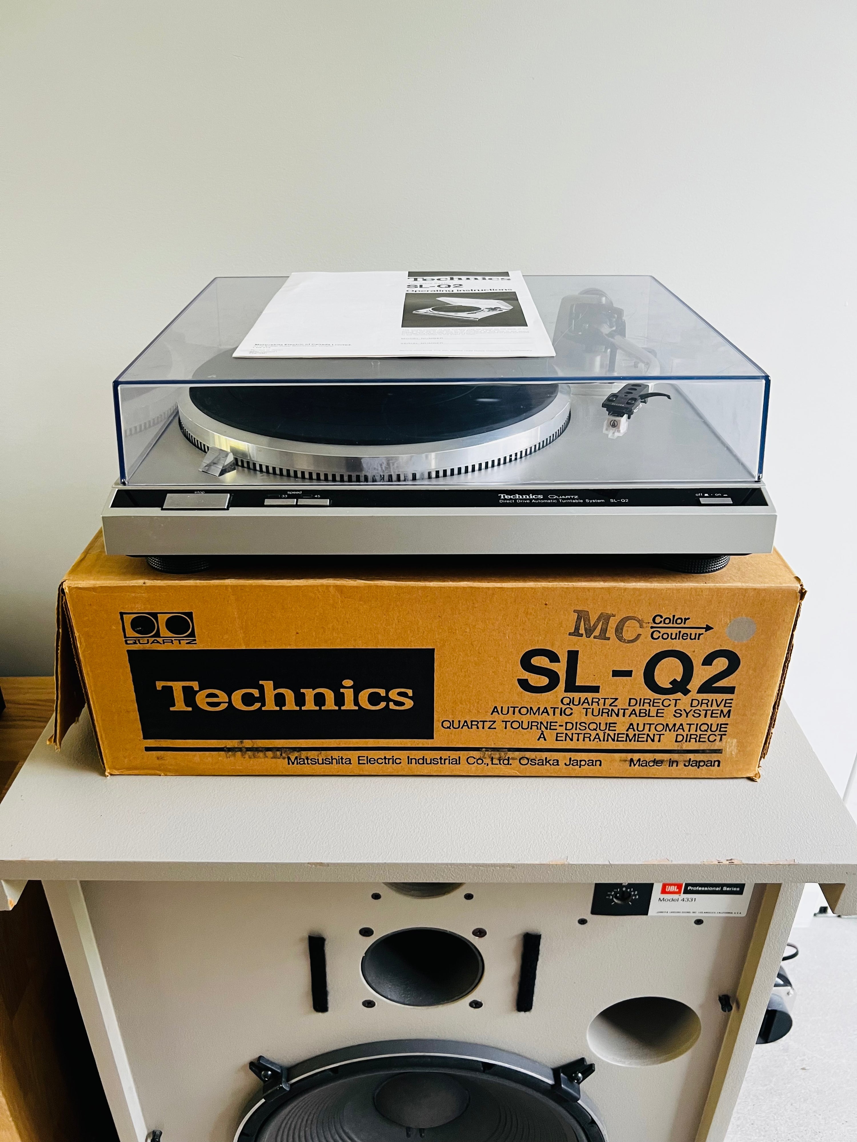 Techinics SL-Q2 _Table tournante