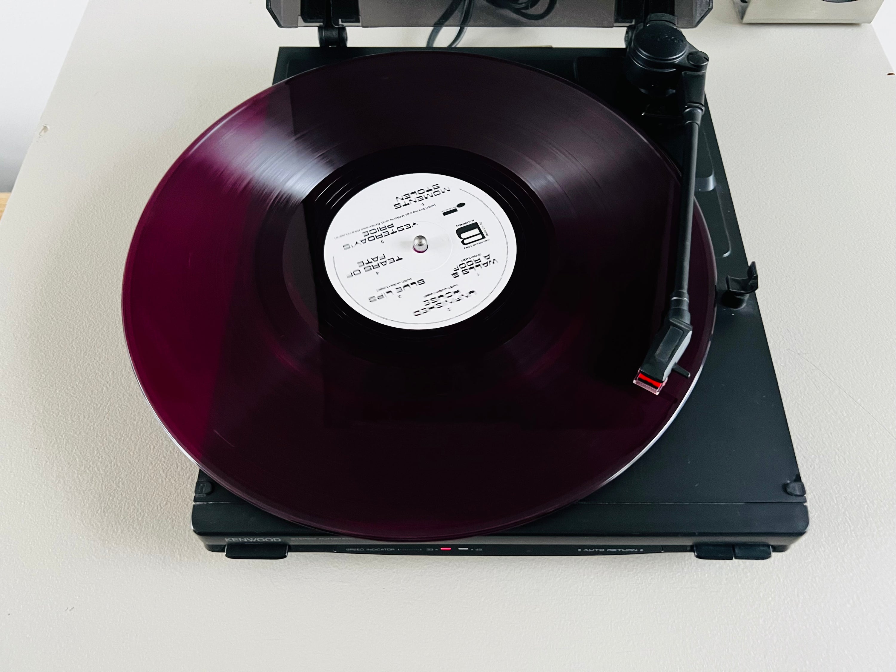 Kenwood P-100 _Table tournante à courroie