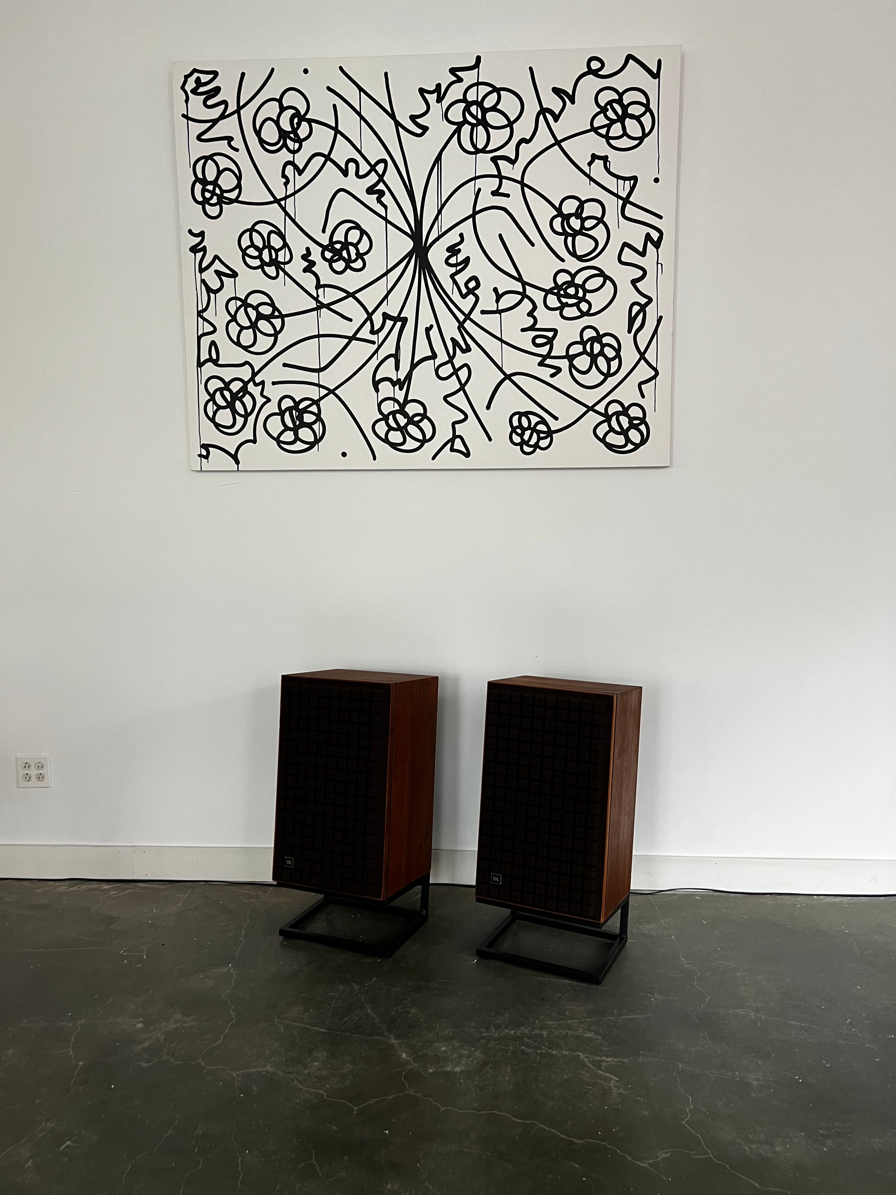 JBL L100 _Haut-Parleurs de plancher (grilles brunes)