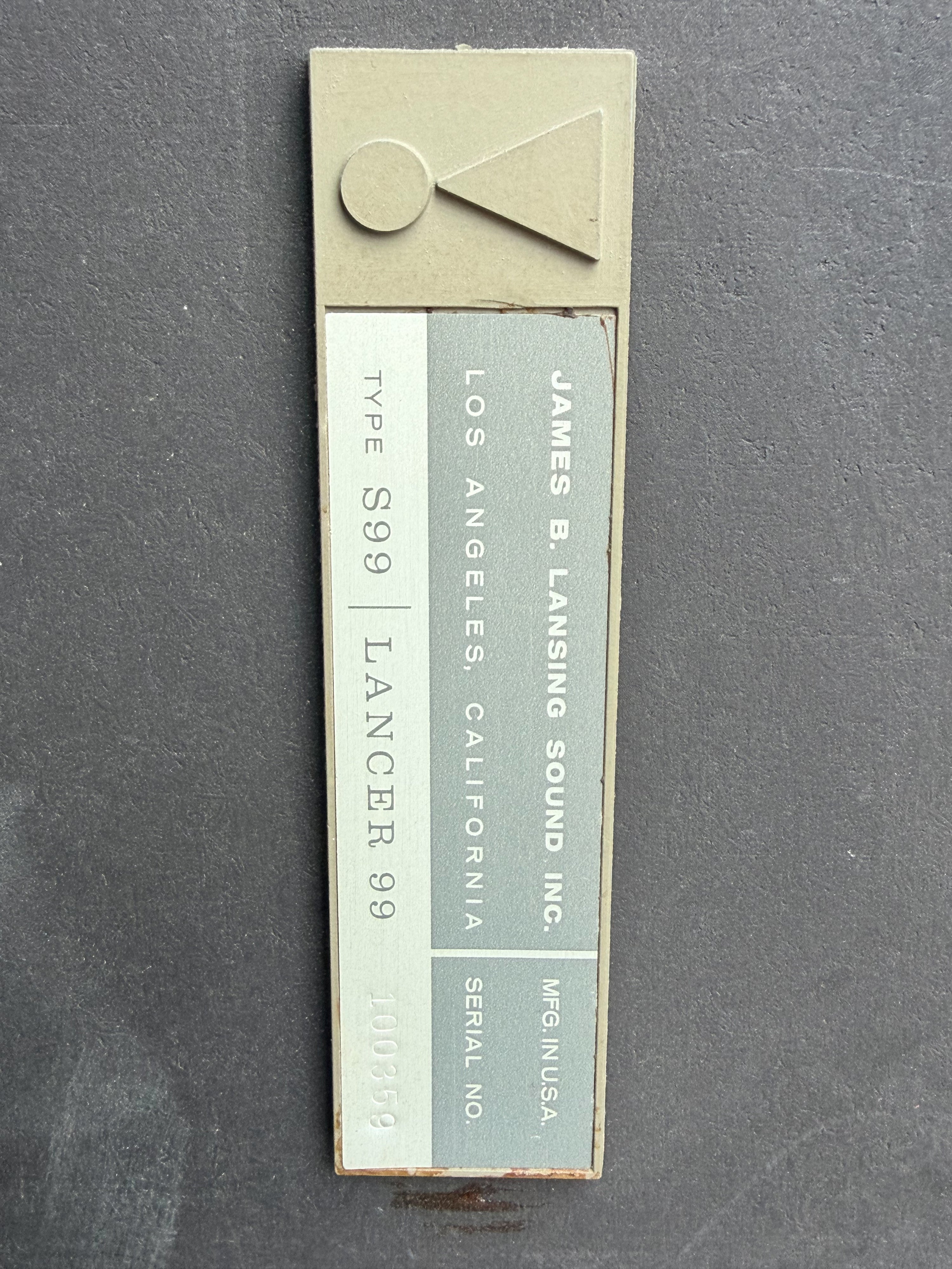 JBL Lancer 99 _Haut-parleurs de plancher