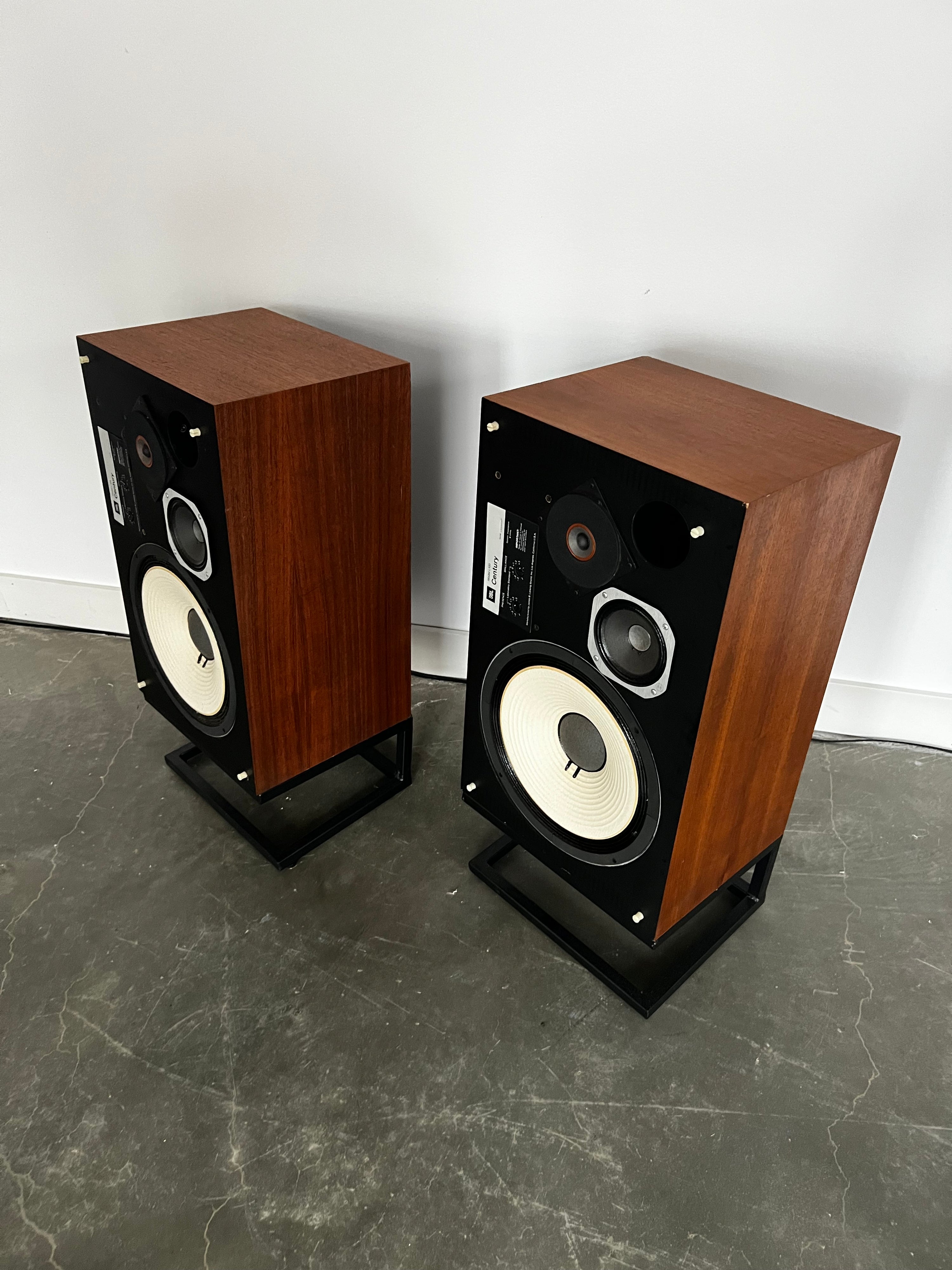 ***(on hold for Alexandre) JBL L100 _Haut-Parleurs de plancher (grilles oranges)