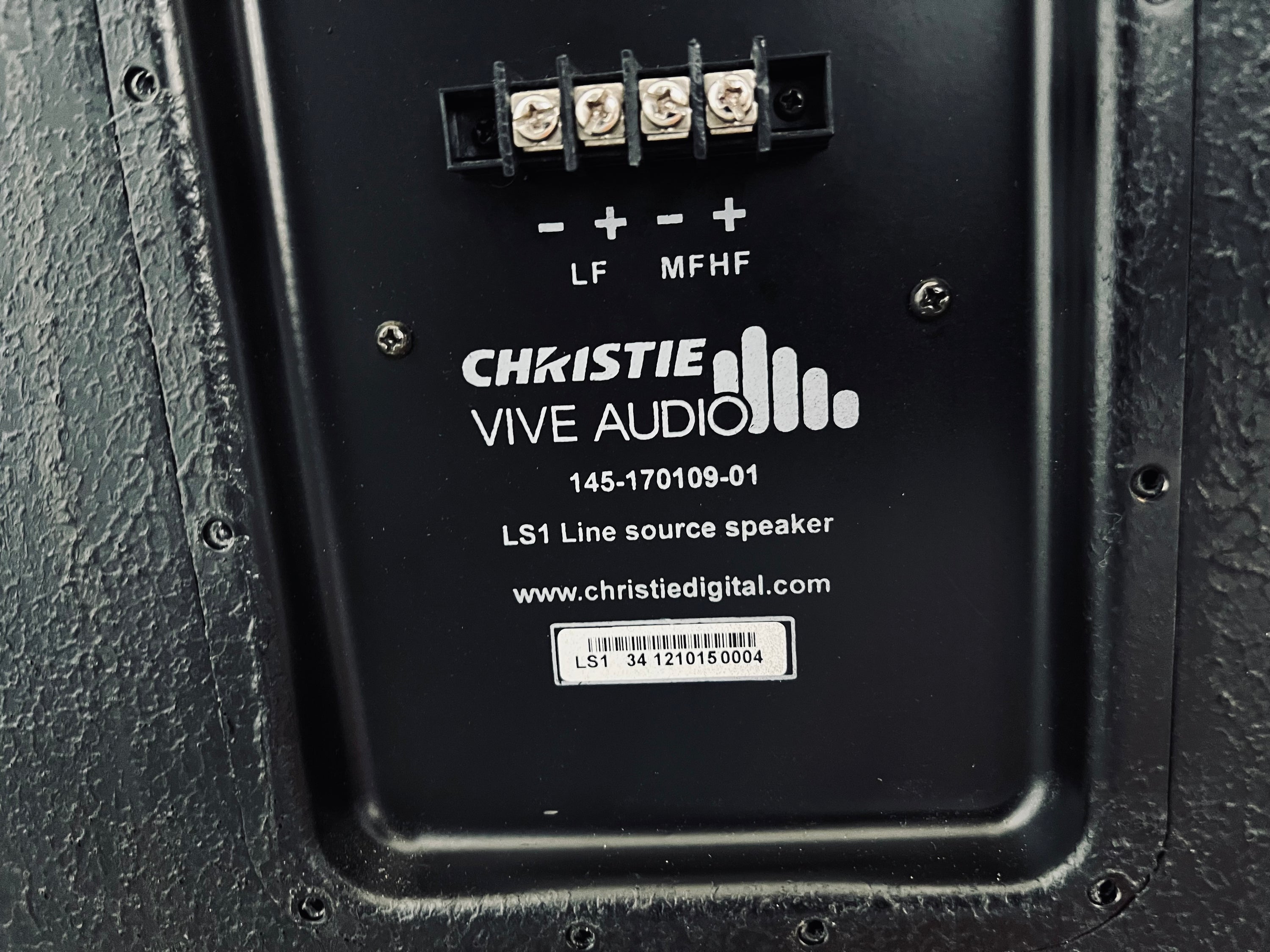 Christie LS1 _Haut-Parleurs de plancher