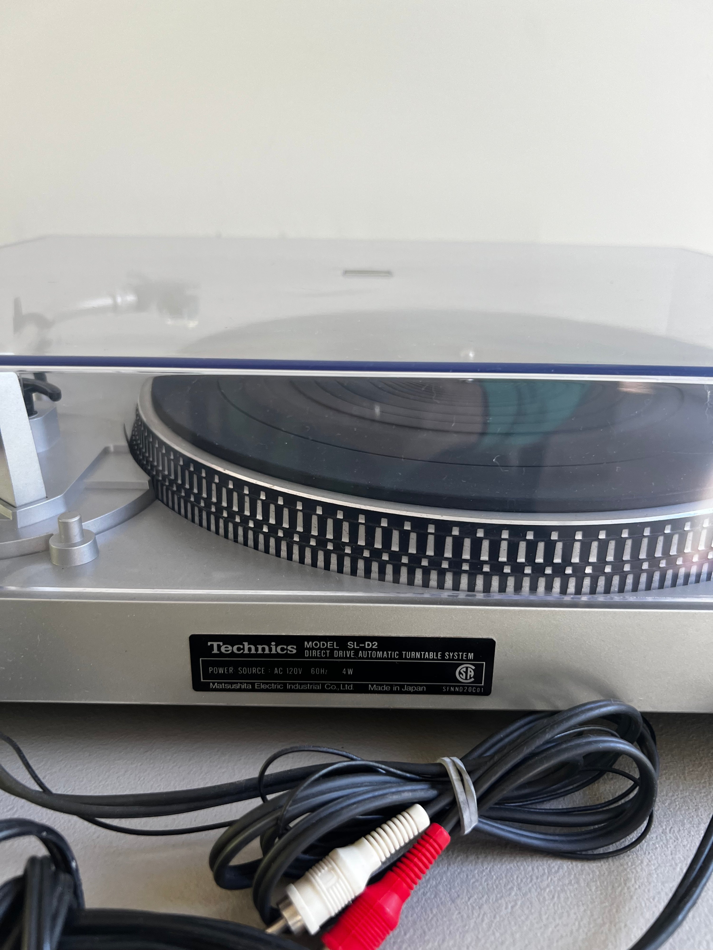 Techinics SL-D2 _Table tournante à entraînement direct