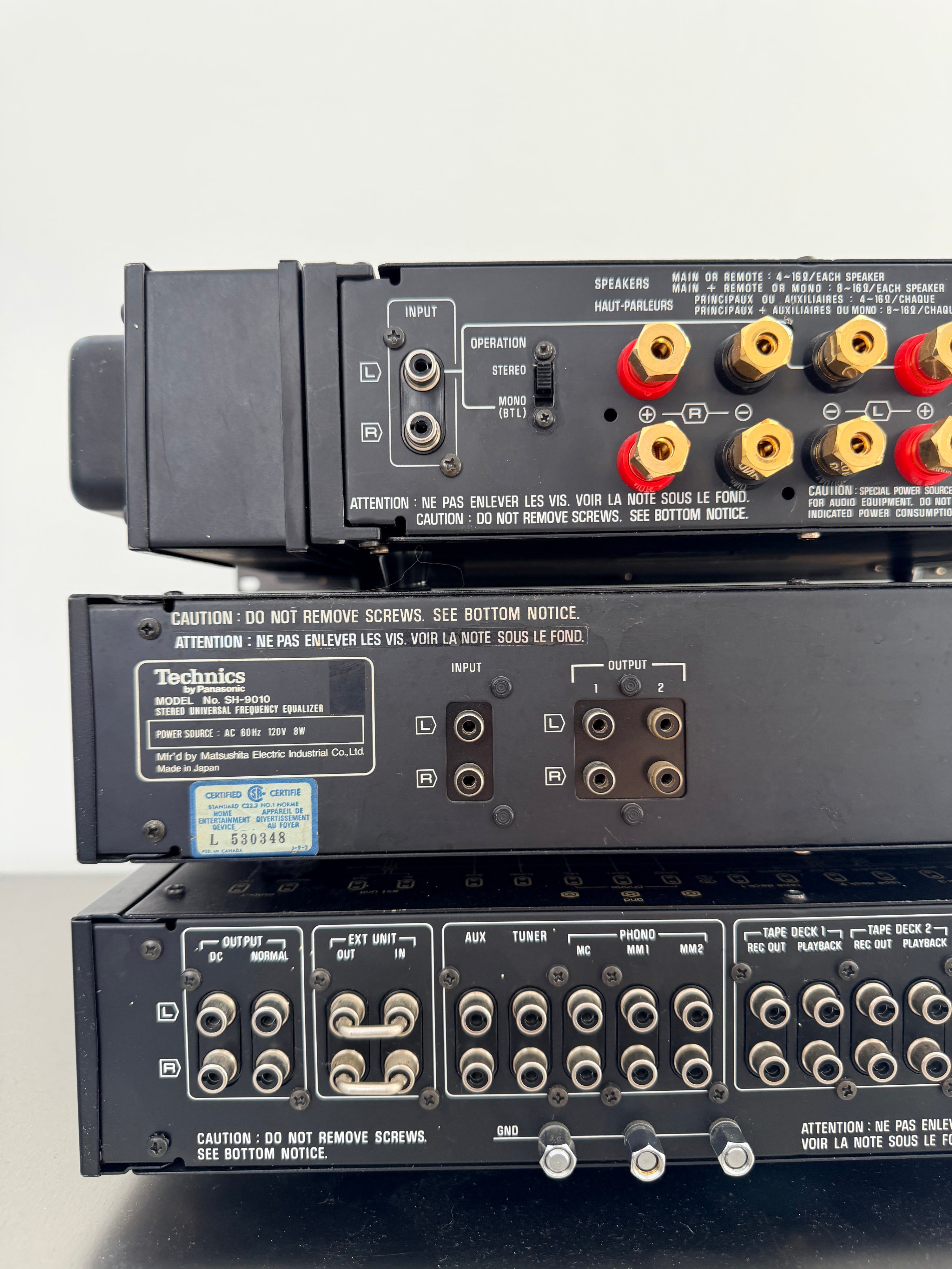 Technics SE-9060 + SH-9010 + SU-9070 _Complete system 