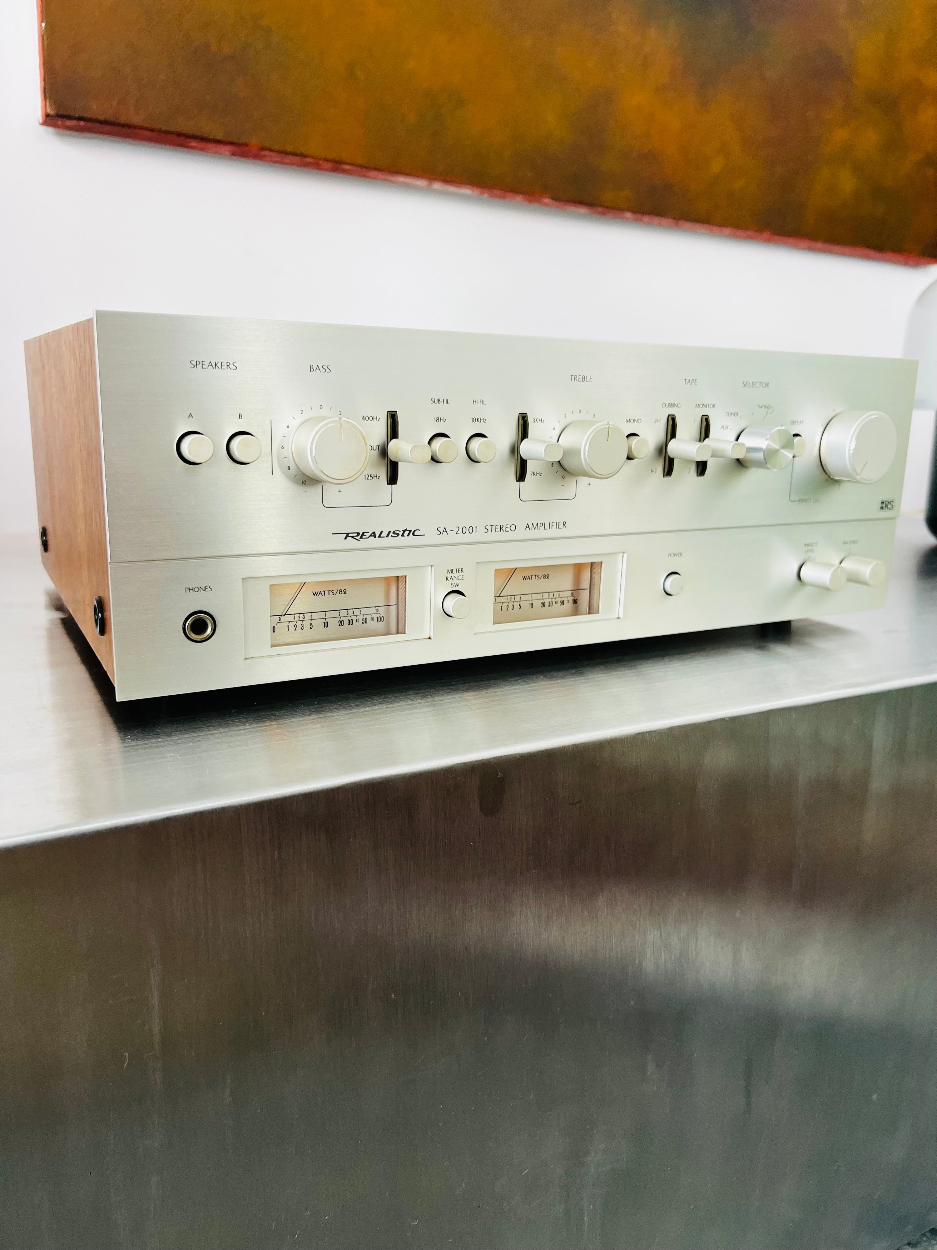 Realistics SA-2001 _Amplificateur Intégré