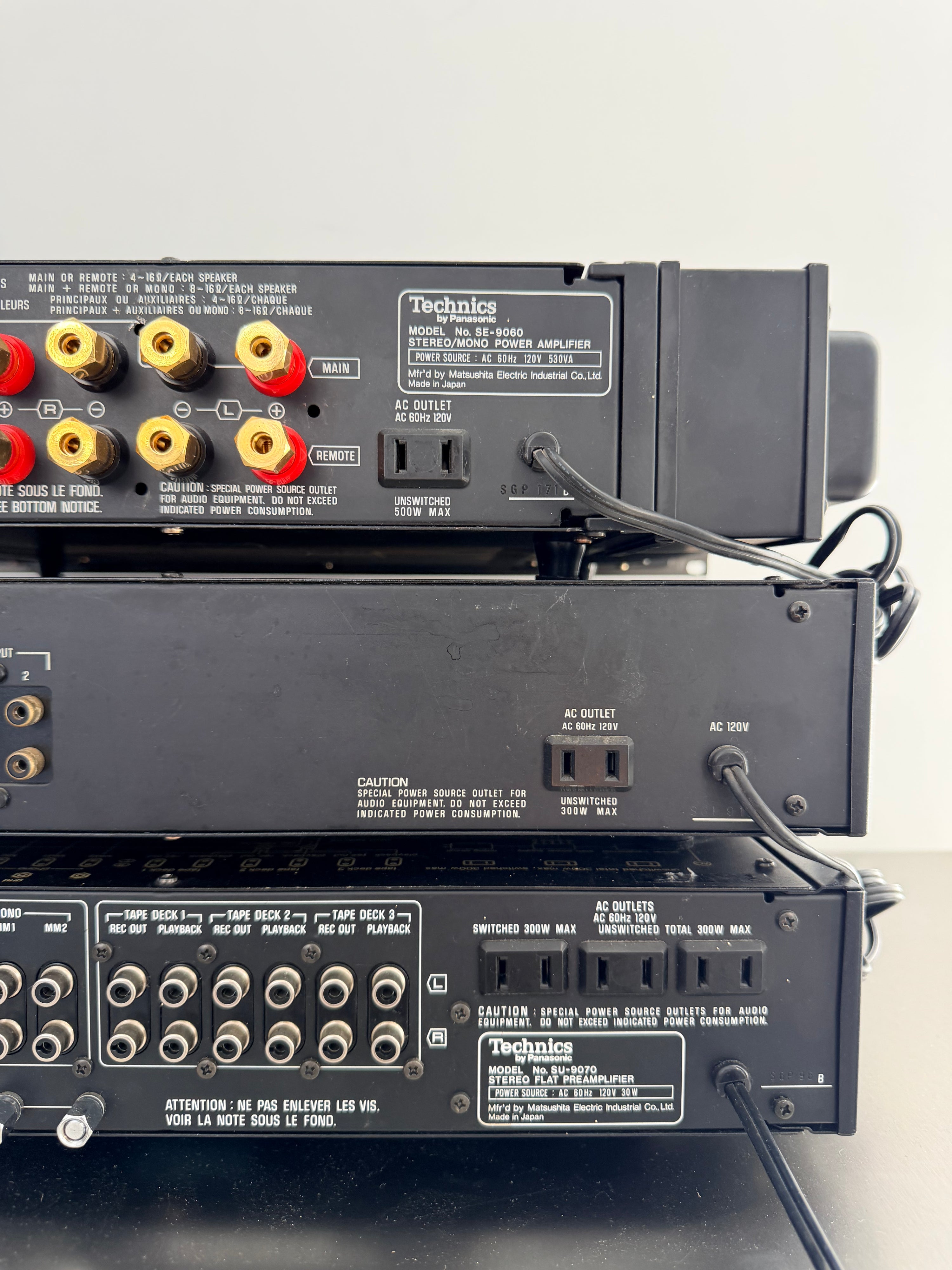 Technics SE-9060 + SH-9010 + SU-9070 _Complete system 