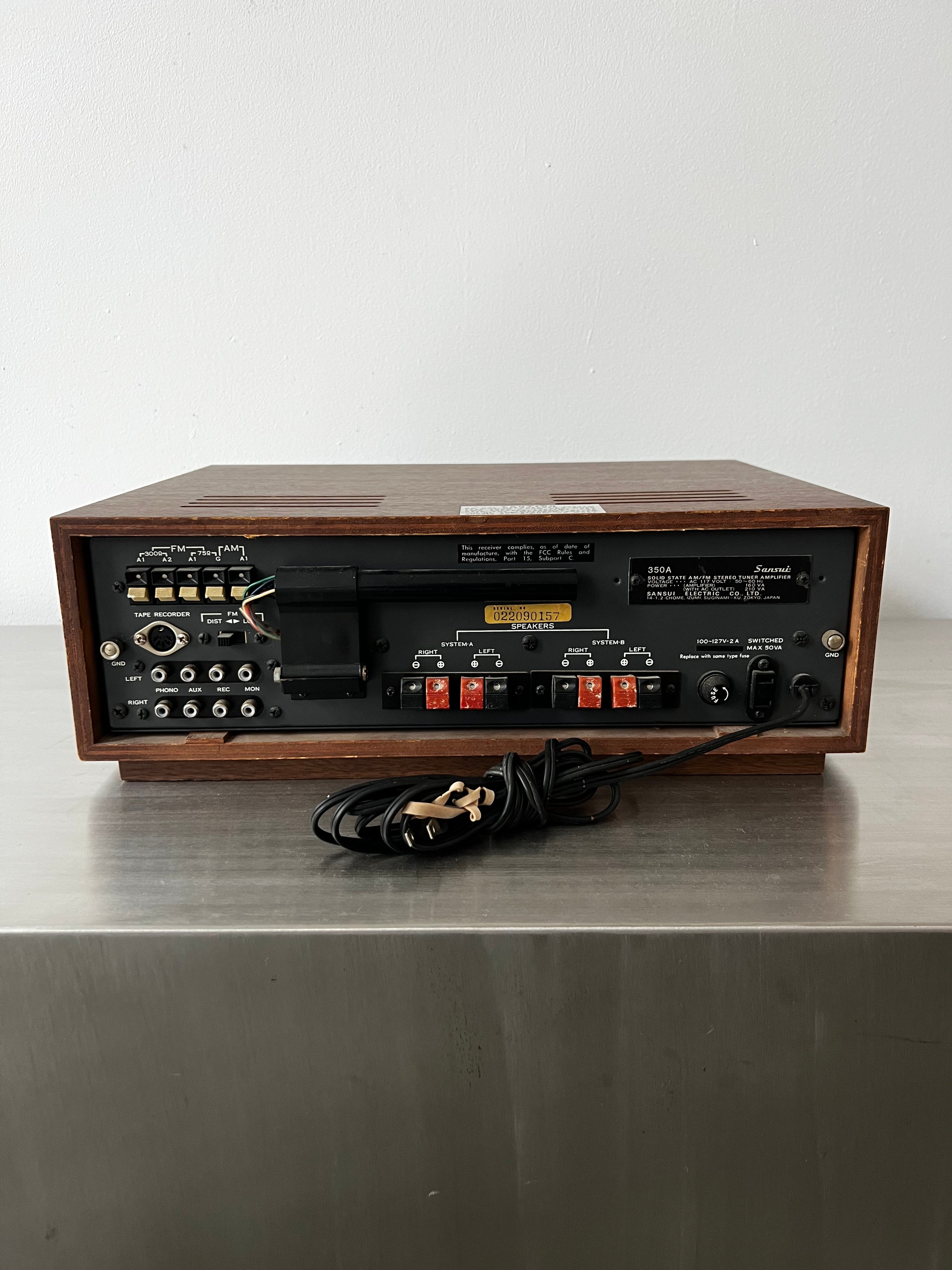 Sansui 350A _Amplificateur récepteur