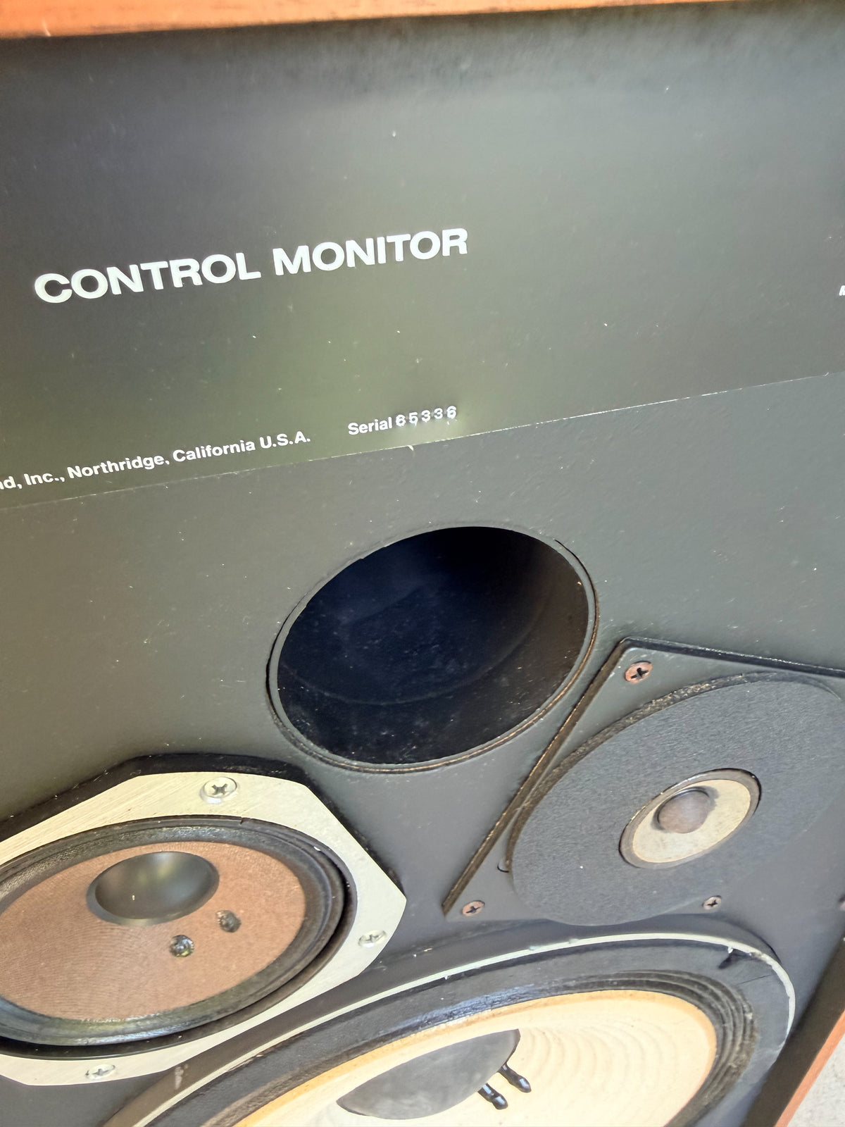 JBL 4312 _Control Monitors