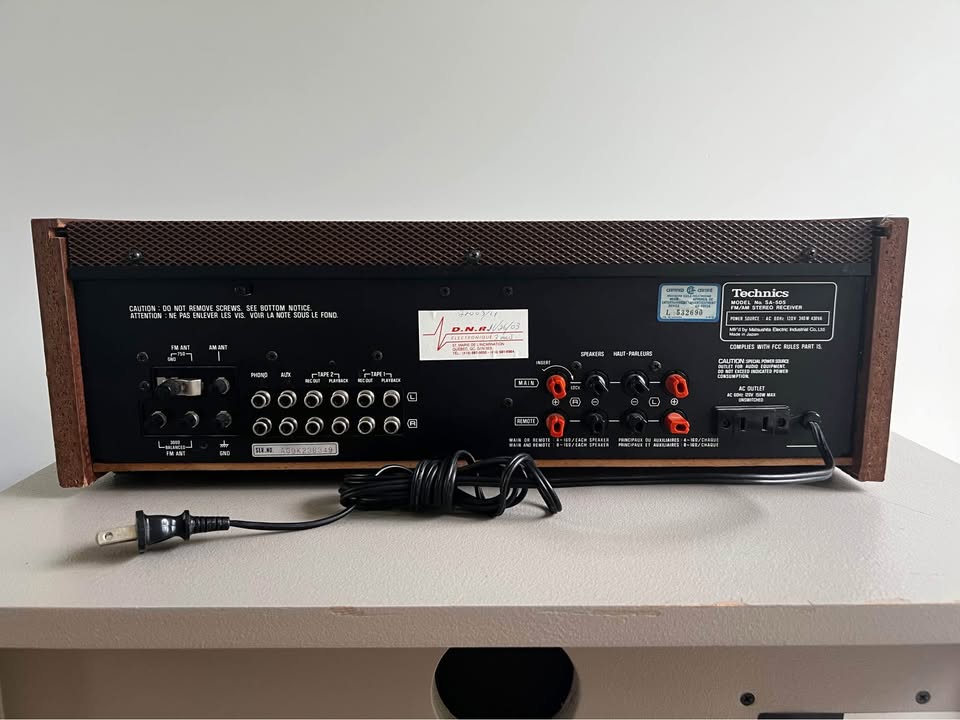 Technics SA-505 _Amplificateur récepteur