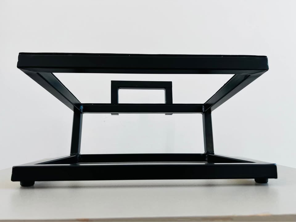 Paire de supports d’acier pour haut-parleurs