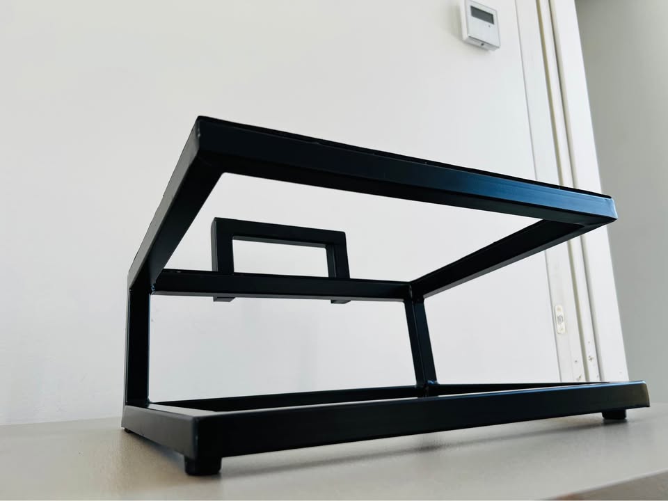 Paire de supports d’acier pour haut-parleurs