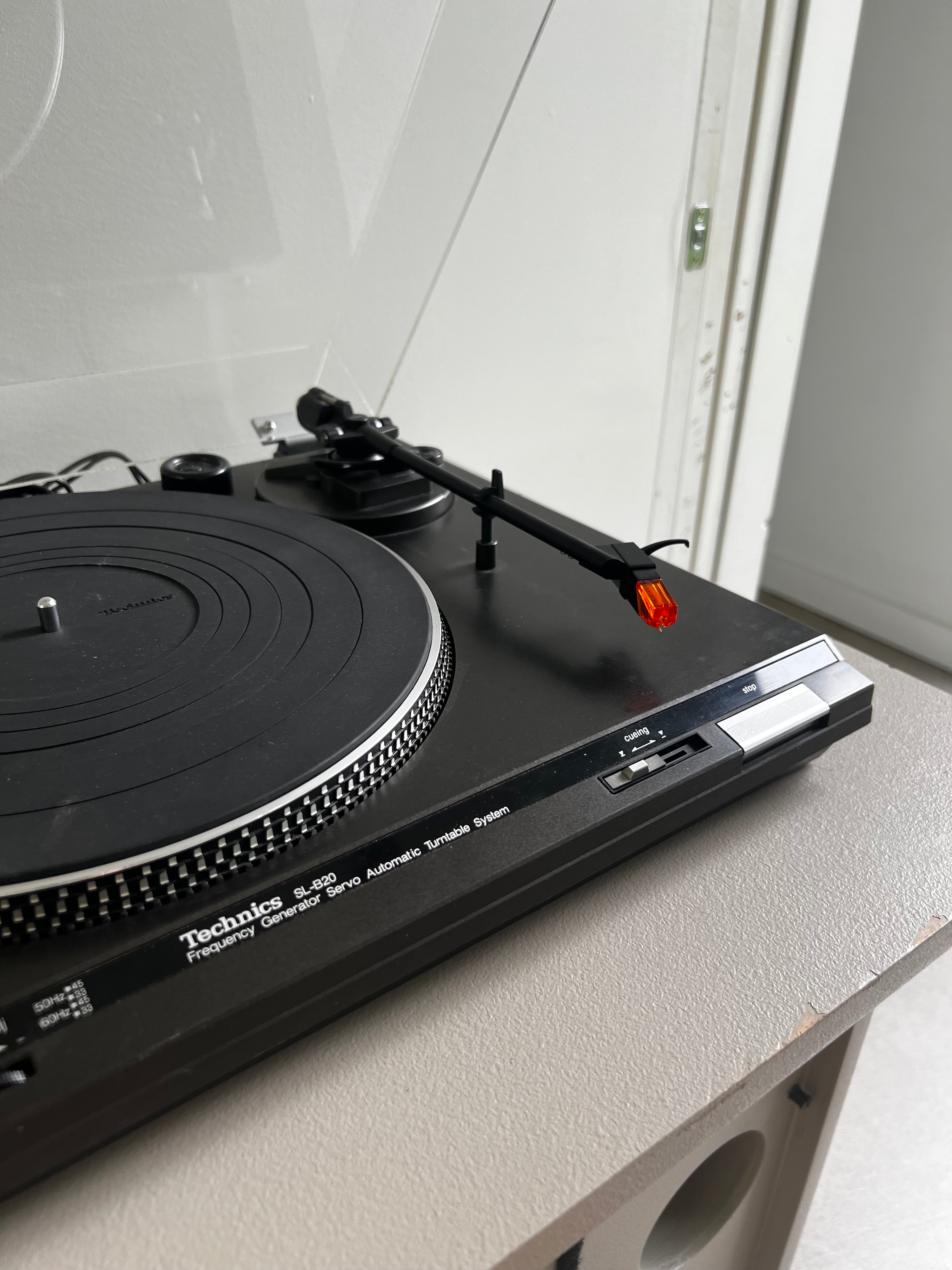 Technics SL-B20 _Table tournante à courroie