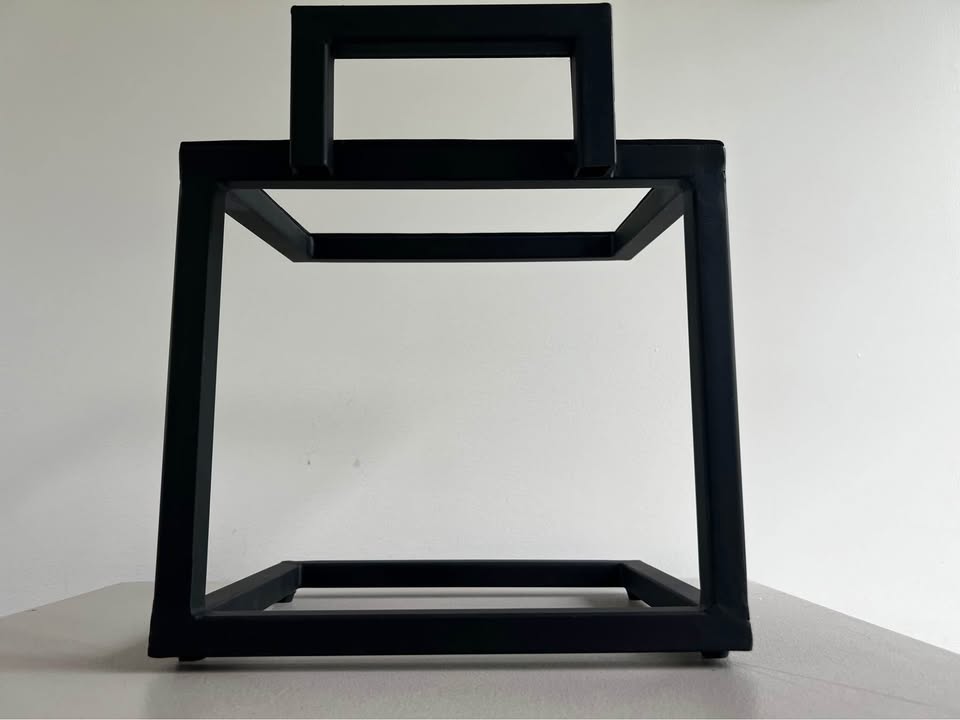 Paire de supports d’acier pour haut-parleurs