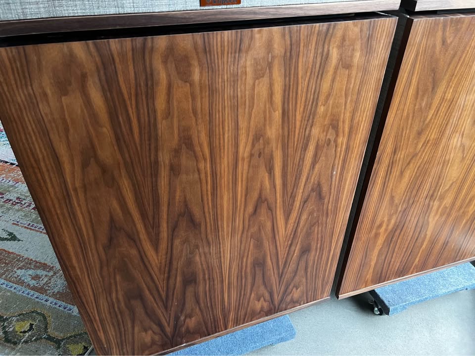 Klipsch Klipschorns  _Haut-parleurs de plancher (Noyer)