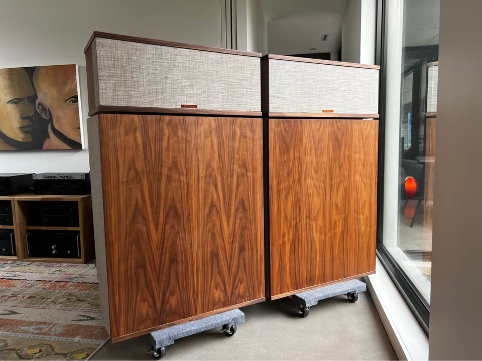 Klipsch Klipschorns  _Haut-parleurs de plancher (Noyer)