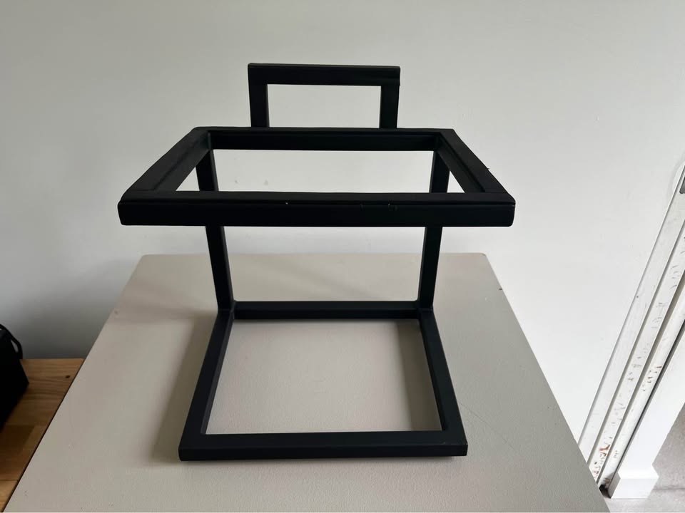 Paire de supports d’acier pour haut-parleurs