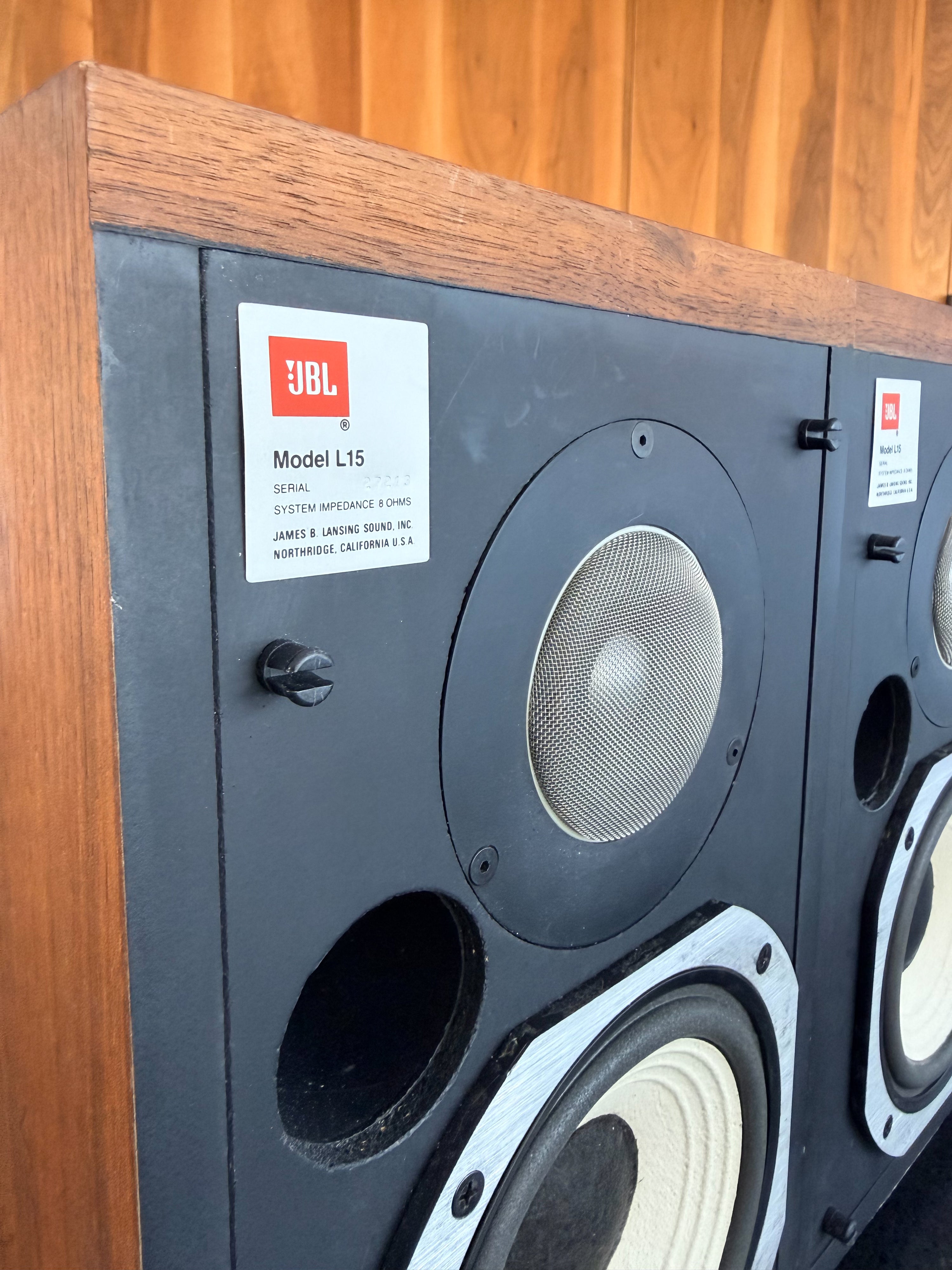 JBL L15 _Bookshelf speakers