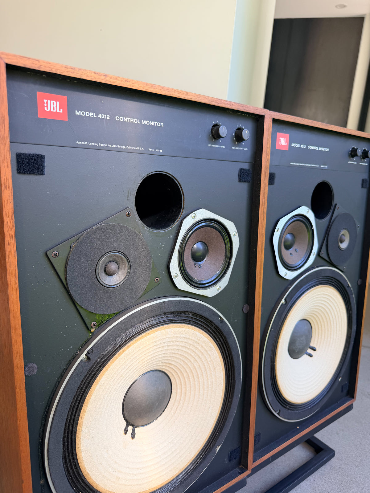 JBL 4312 _Control Monitors