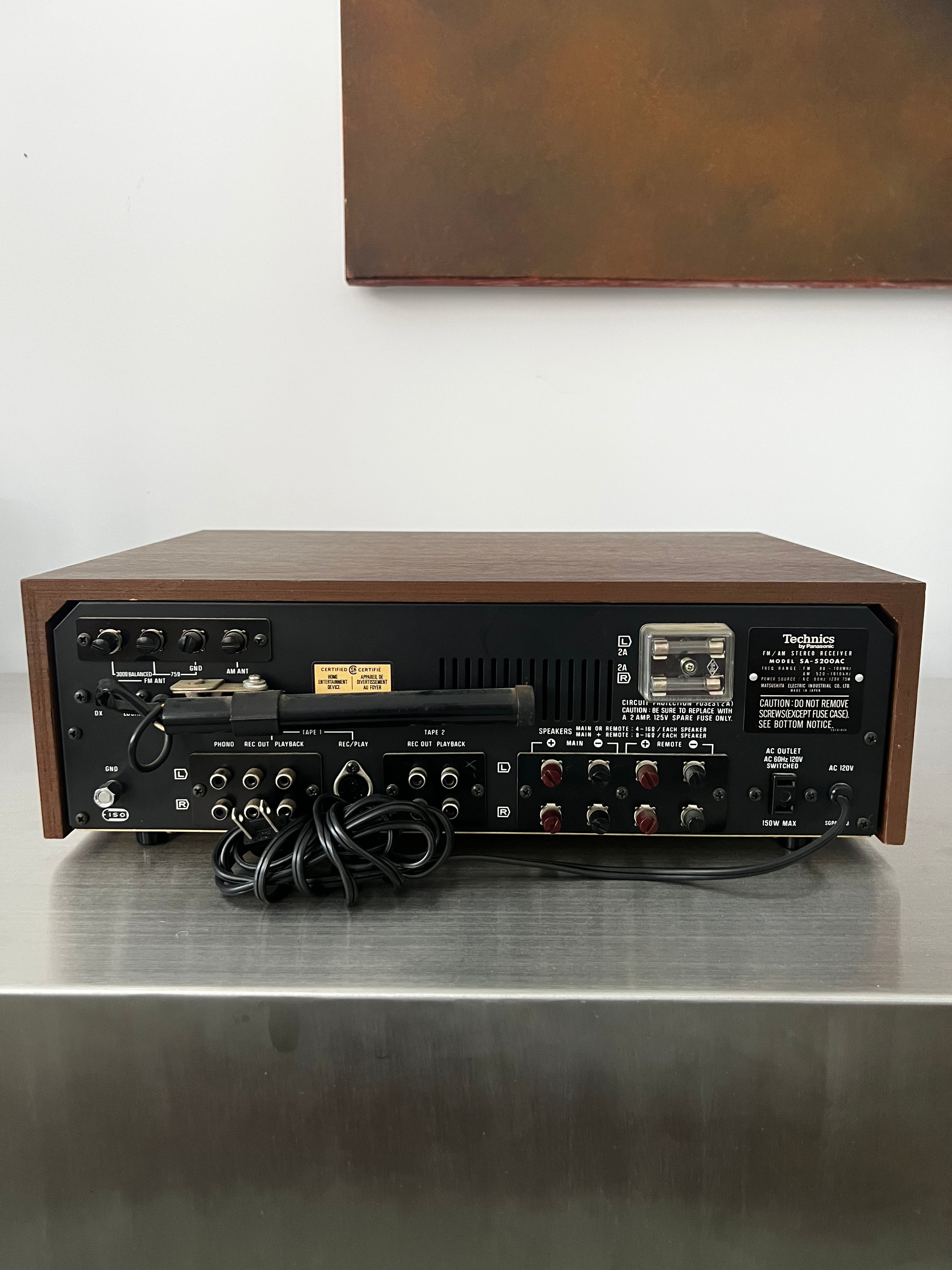 Technics SA-5200AC _ Amplificateur récepteur