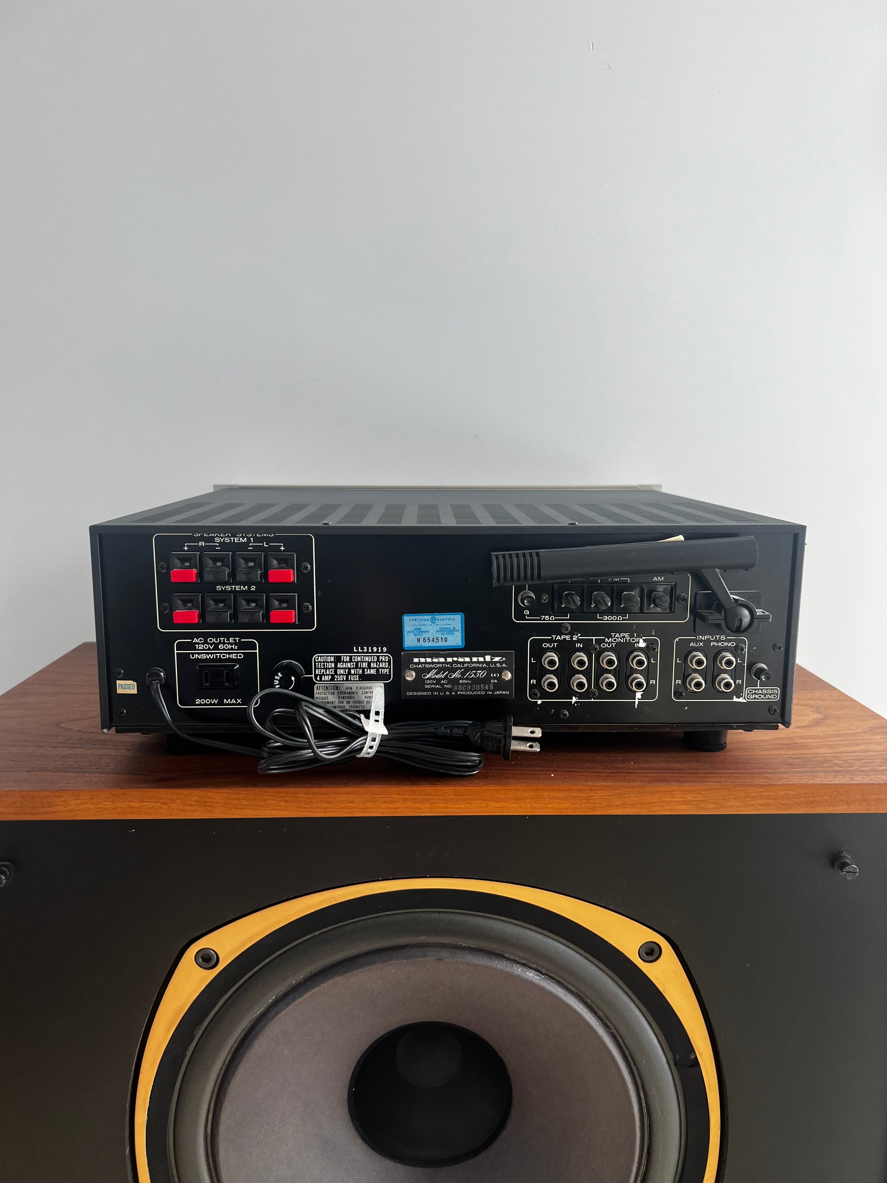Marantz 1530 _Receiver amplifier