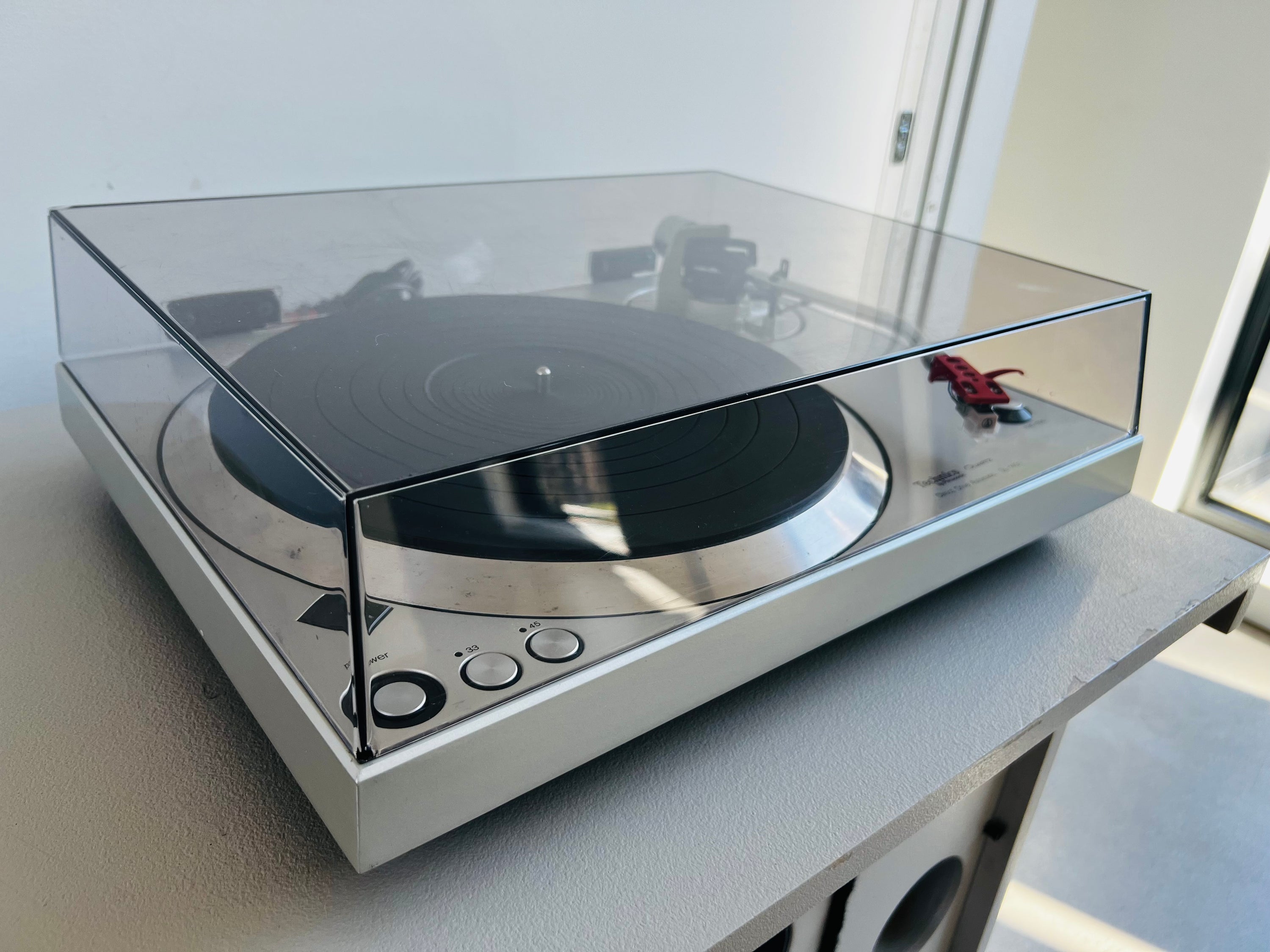 Techinics SL-1401 _Table tournante à entraînement direct