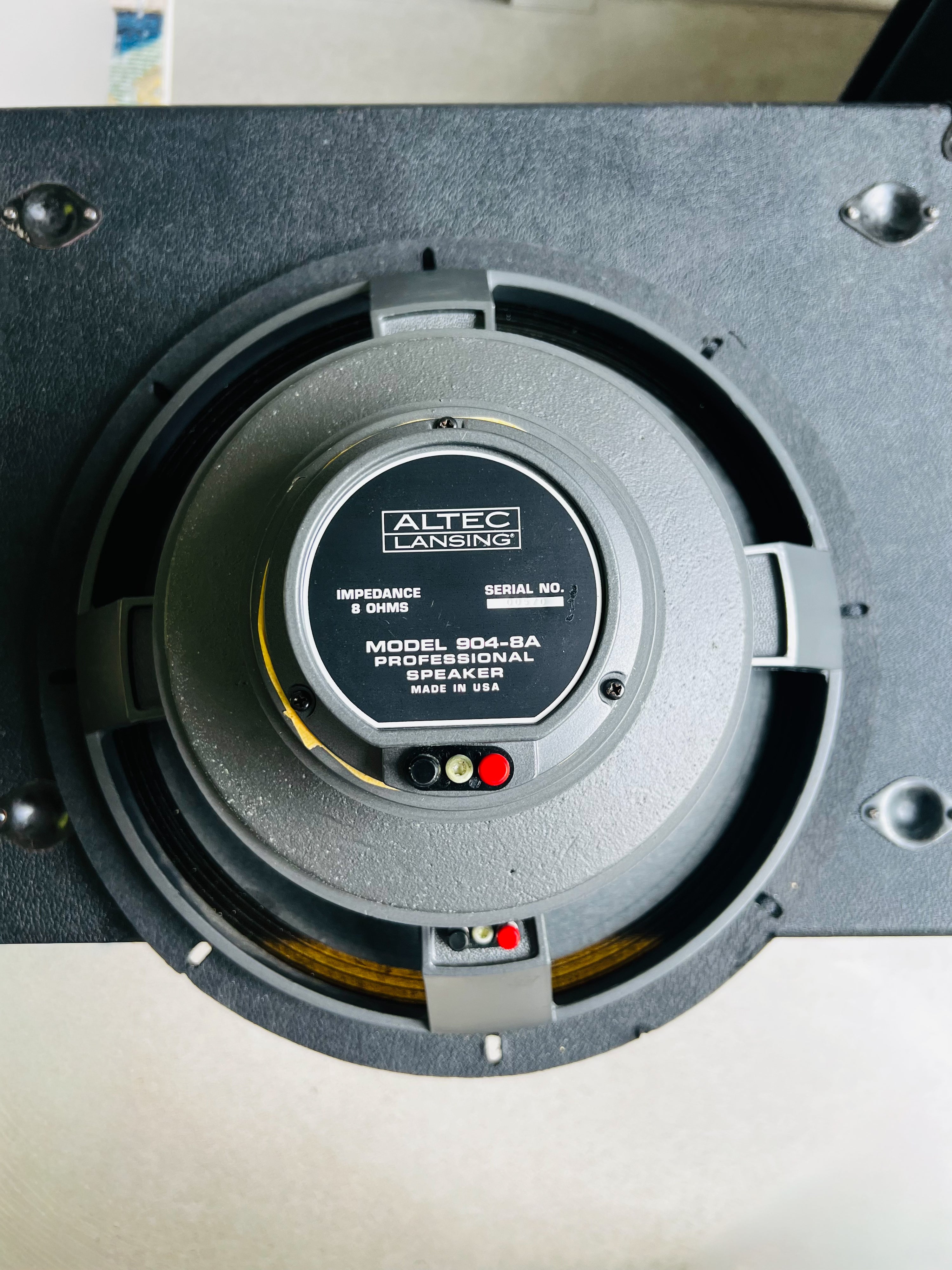Altec Lansing  Coaxial driver 904-8A (934 cabinet) _Haut-Parleurs de plancher
