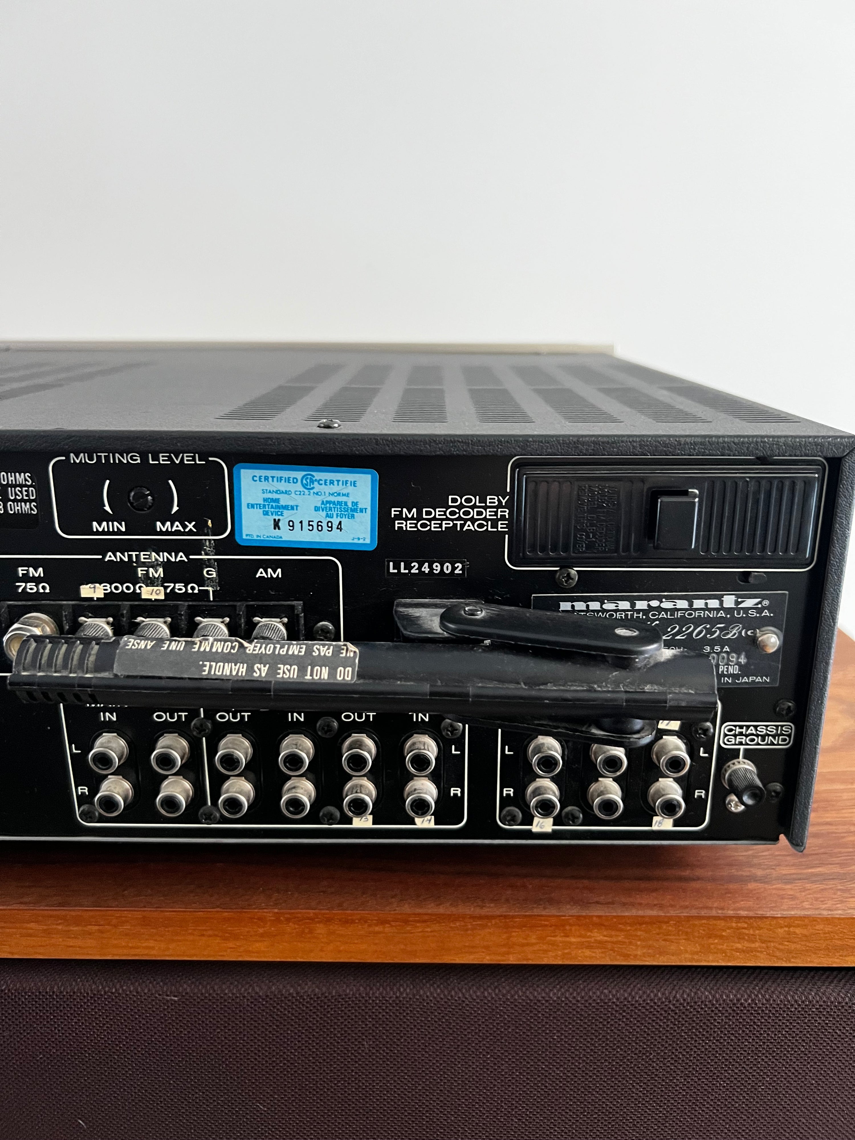 Marantz 2265B _Amplificateur récepteur