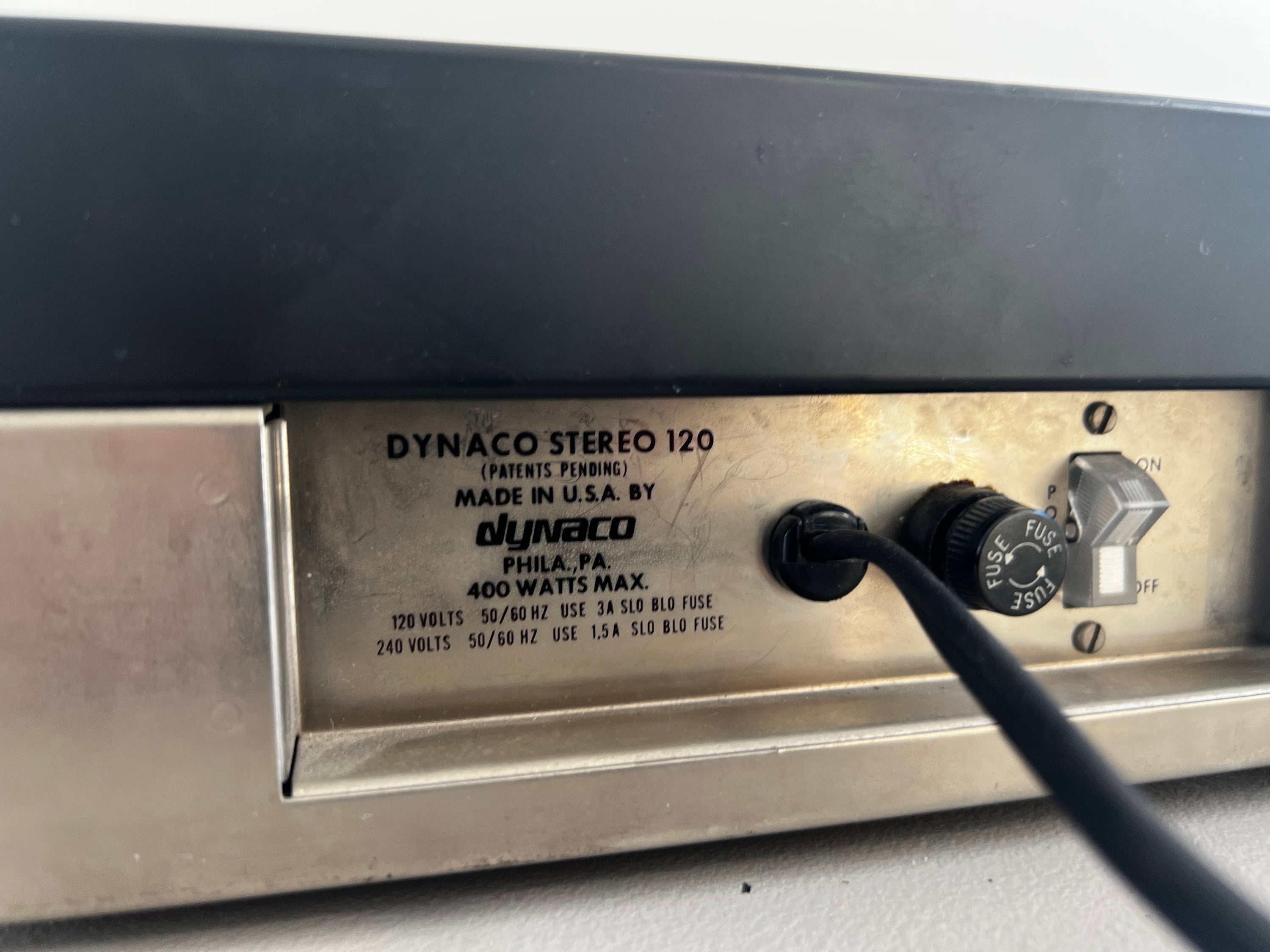 Dynaco ST-120 _Amplificateur de puissance