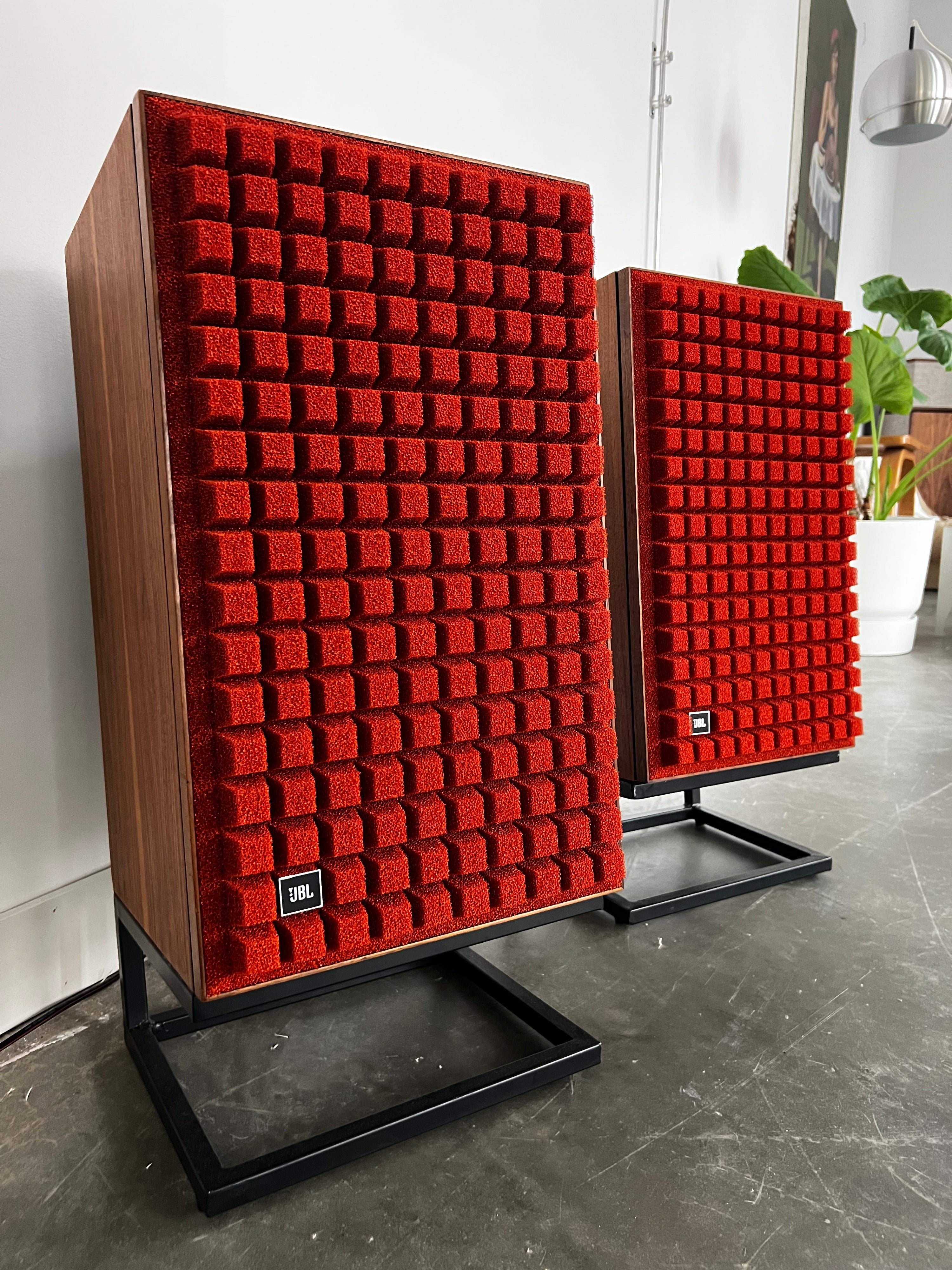 ***(on hold for Alexandre) JBL L100 _Haut-Parleurs de plancher (grilles oranges)