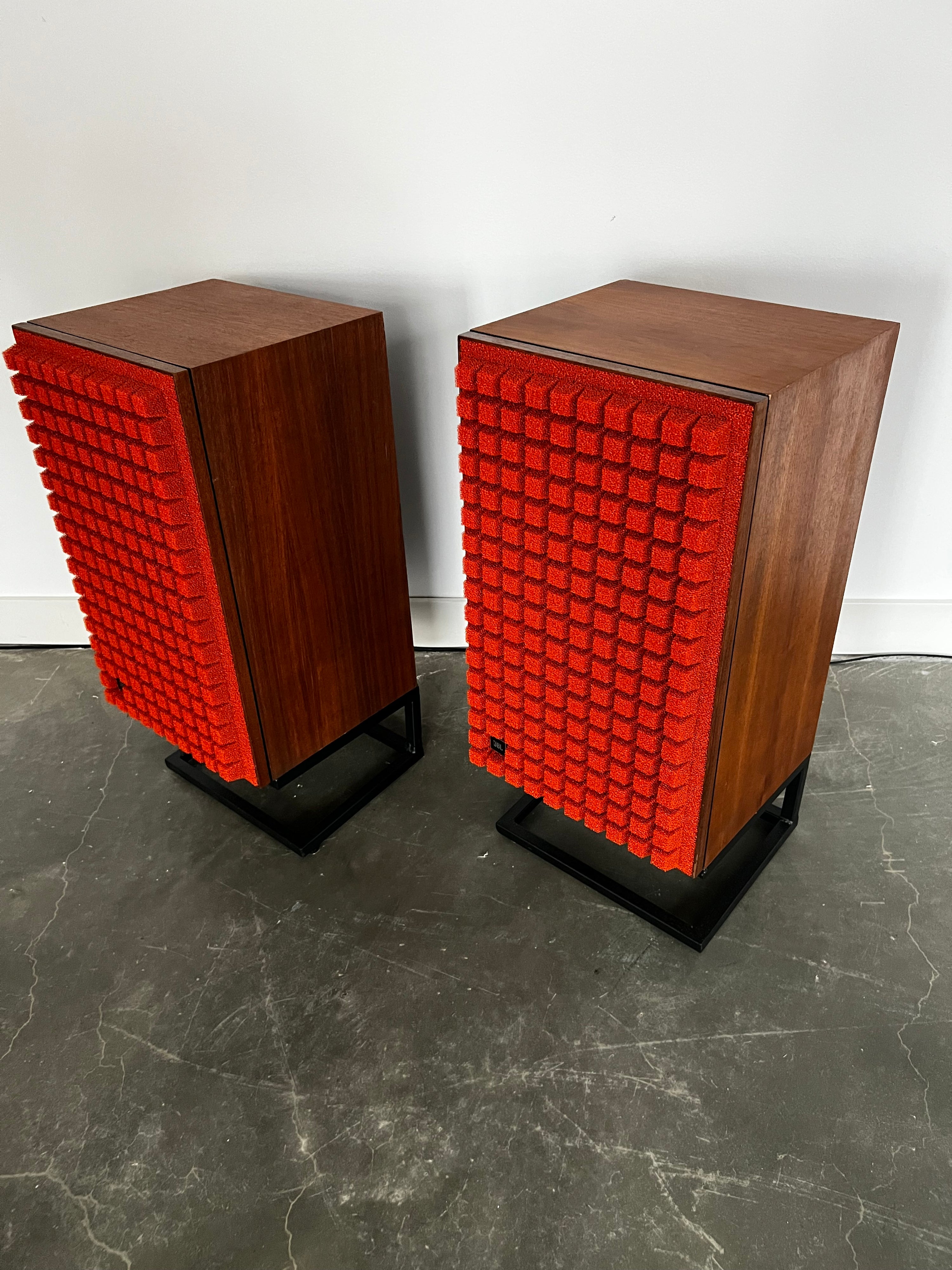 ***(on hold for Alexandre) JBL L100 _Haut-Parleurs de plancher (grilles oranges)