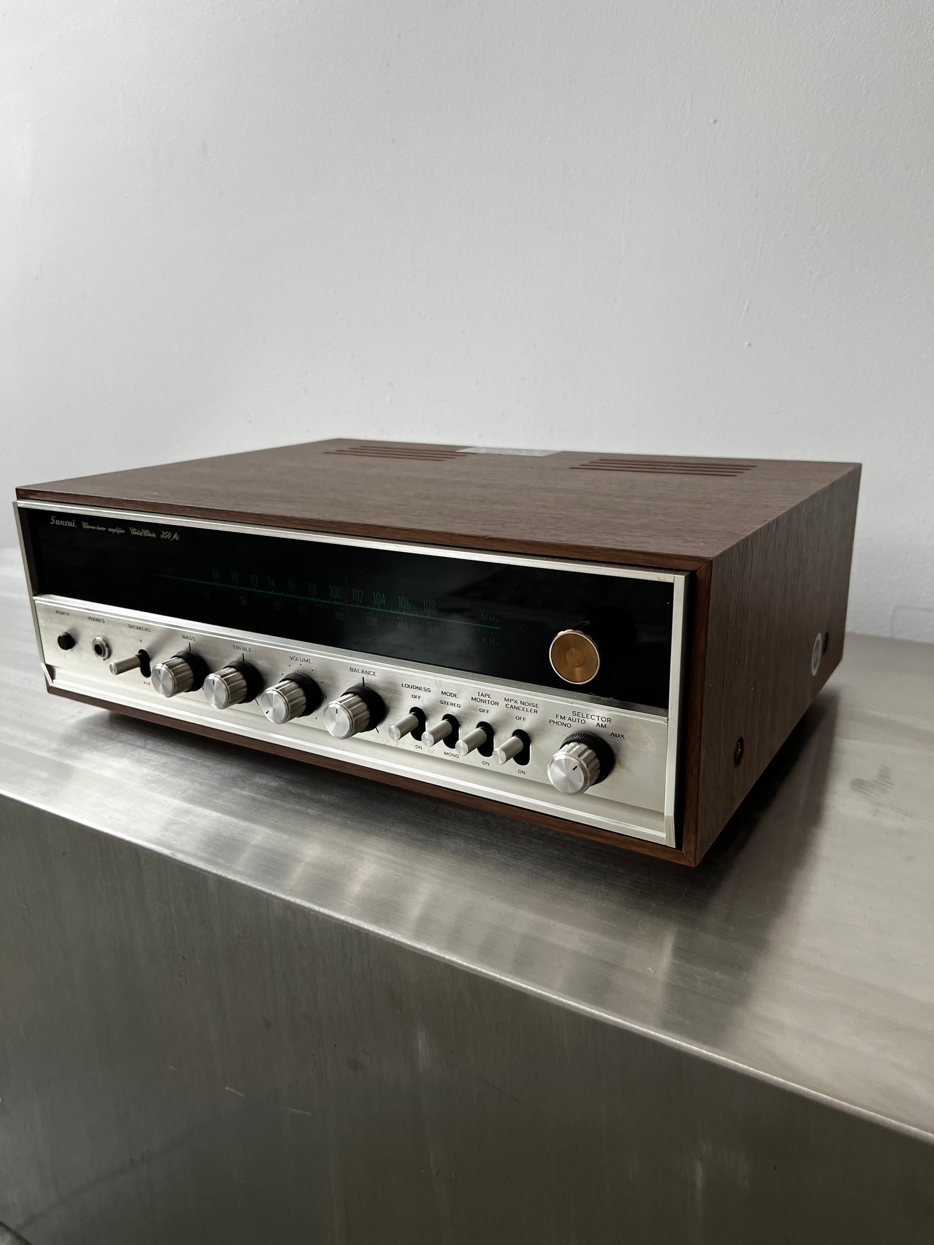 Sansui 350A _Amplificateur récepteur
