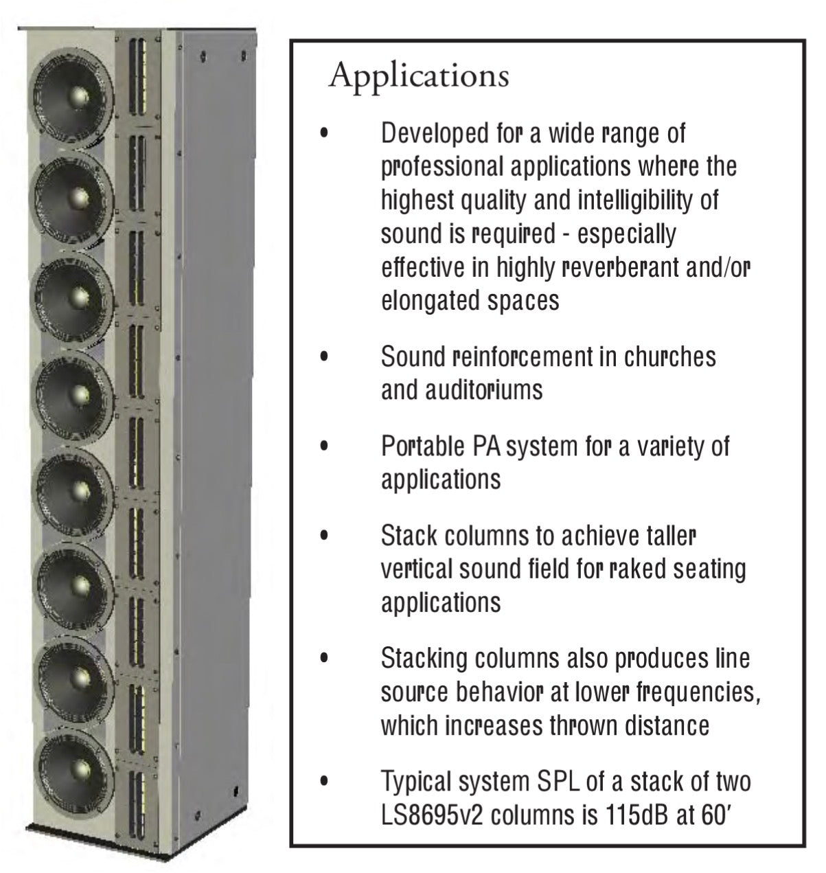 SLS LS8695AX  _Floorstanding speakers