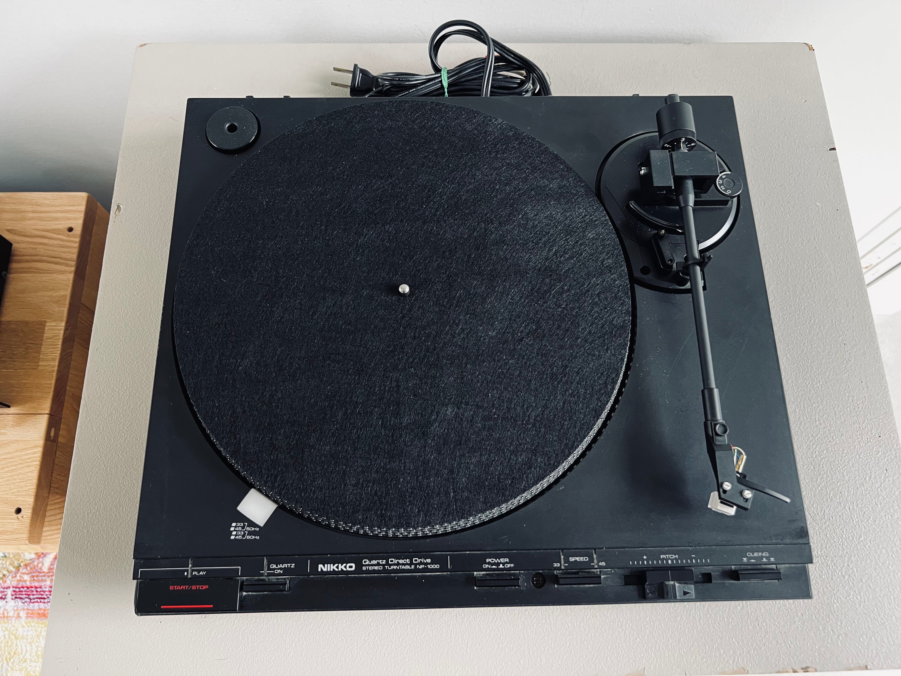 Nikko NP-1000 Direct Drive Turntable