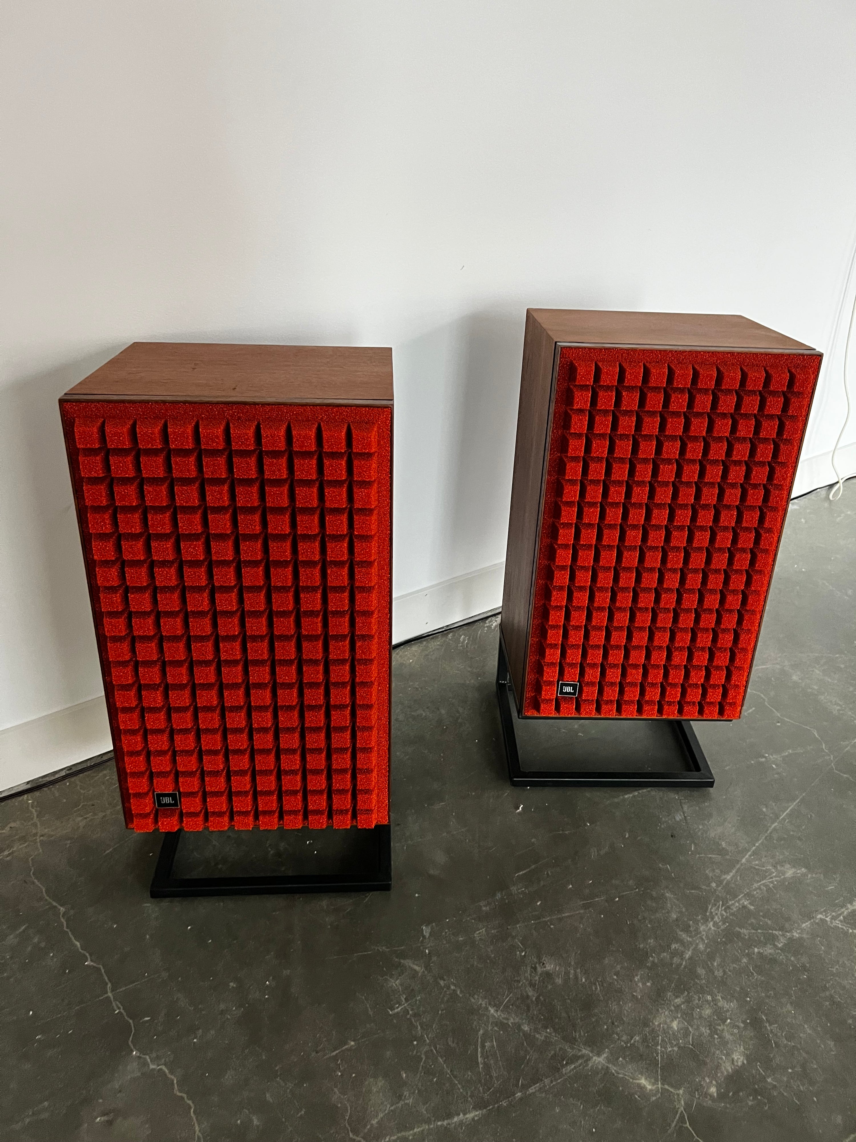 ***(on hold for Alexandre) JBL L100 _Haut-Parleurs de plancher (grilles oranges)