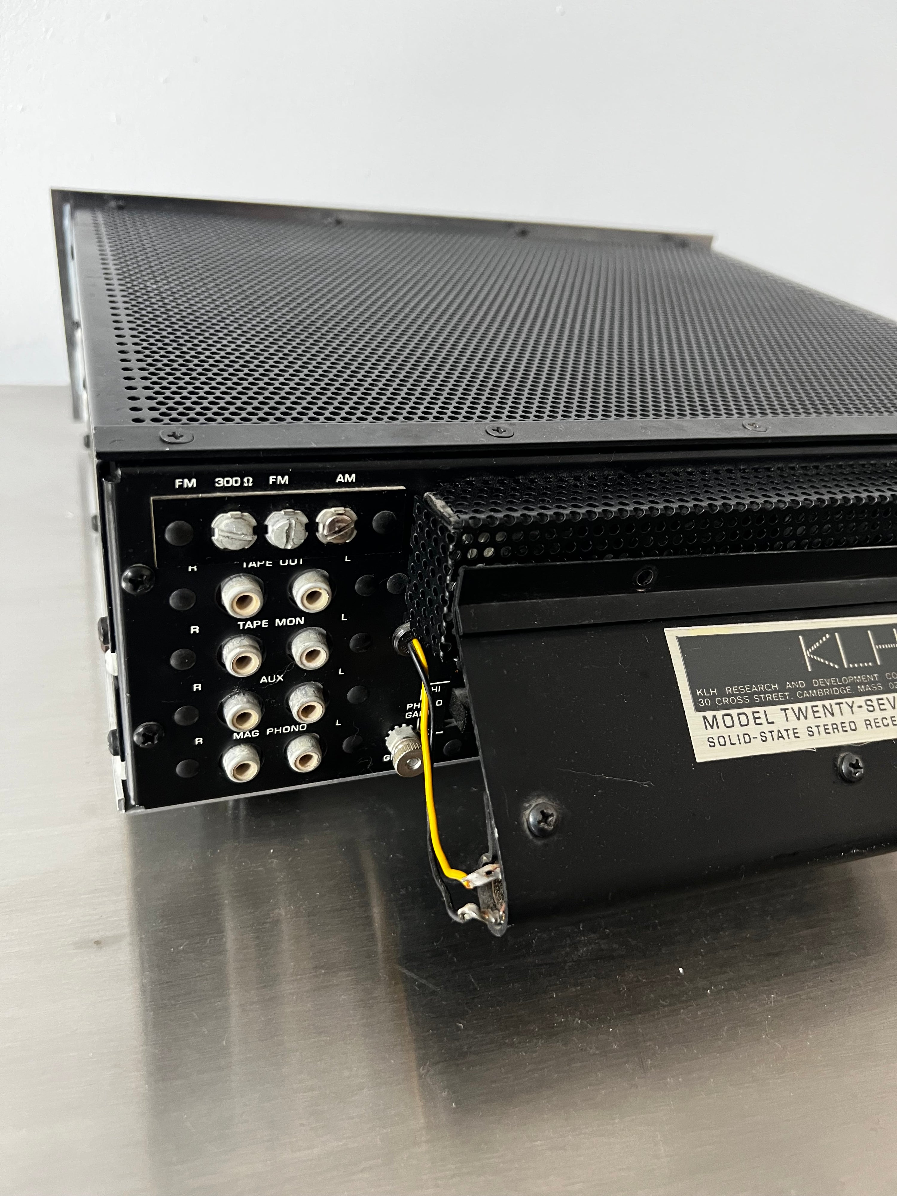 KLH Model Twenty-seven _Amplificateur récepteur