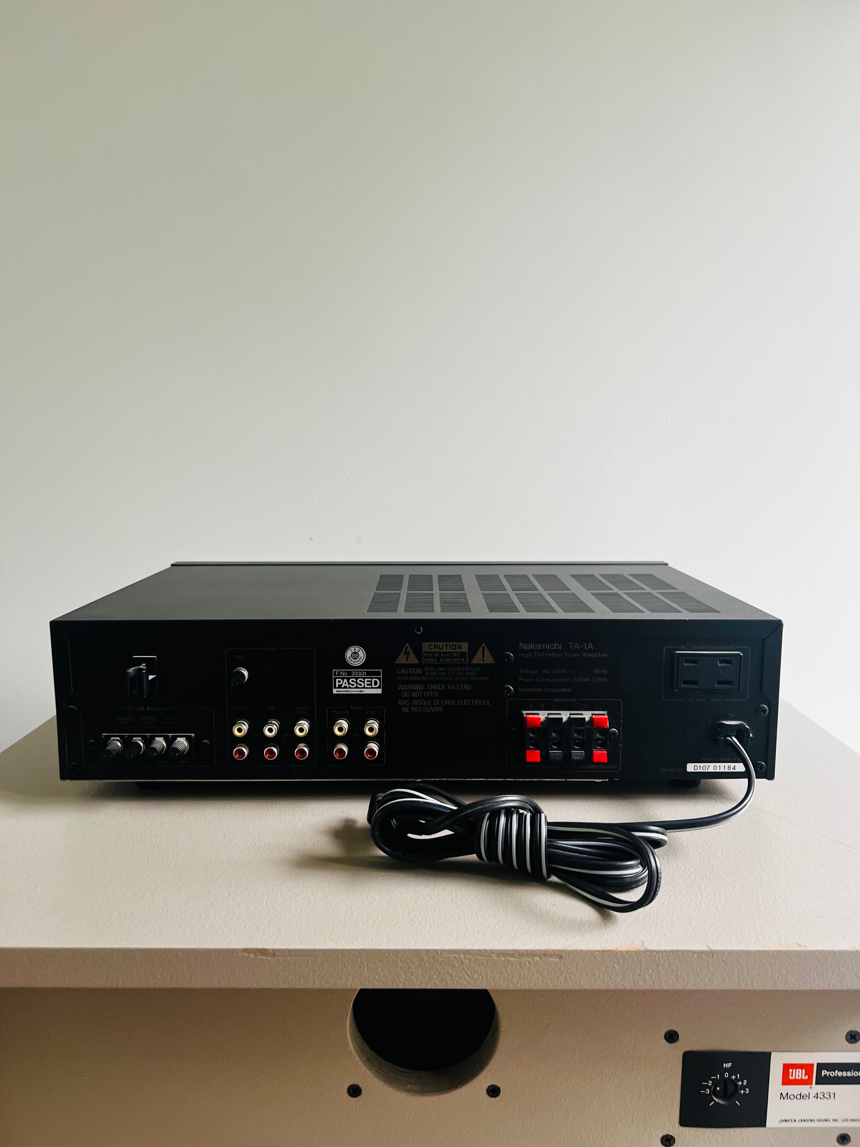Nakamichi TA-1 Receiver Amplifier