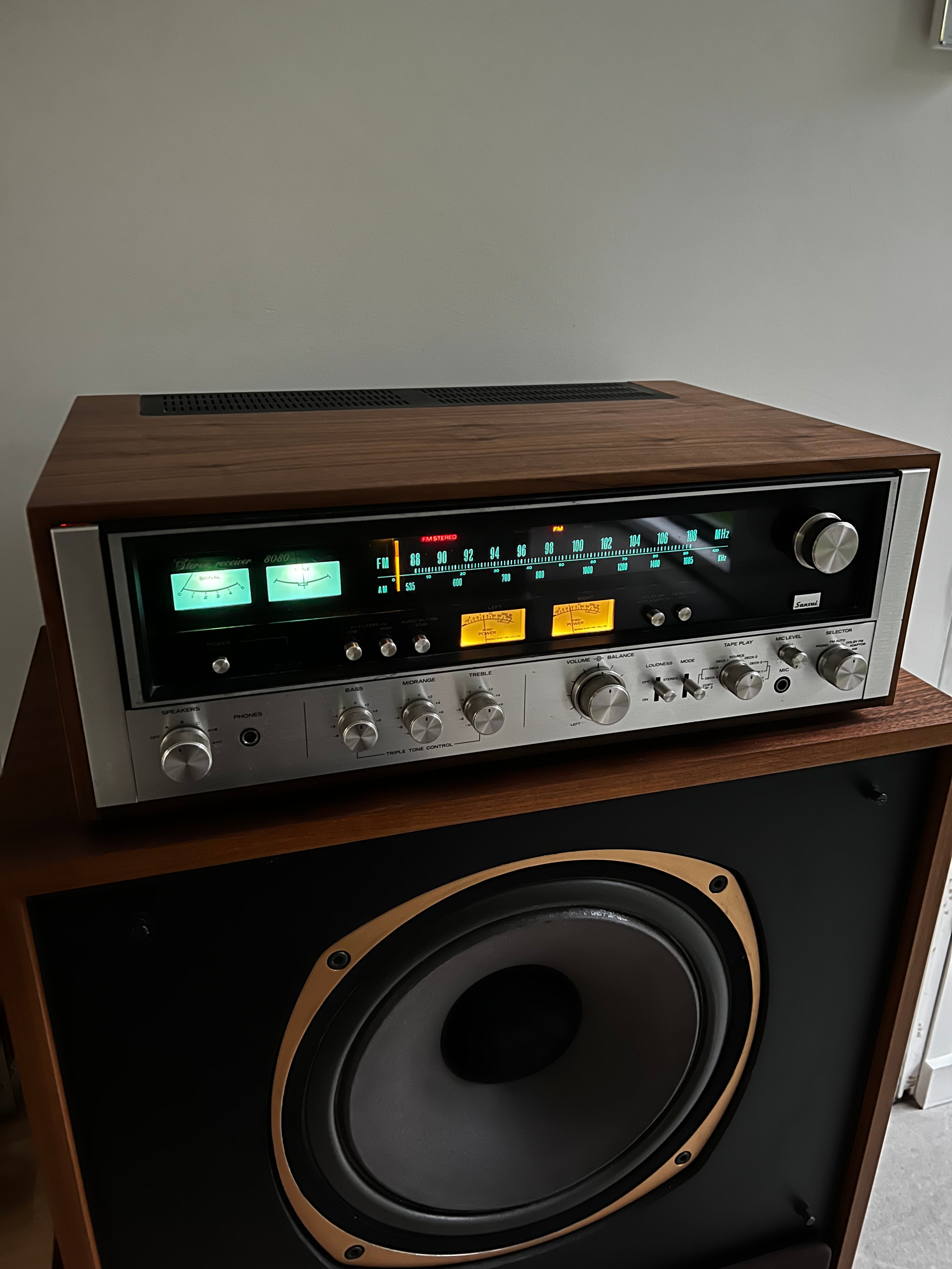 Sansui 8080 _Amplificateur récepteur