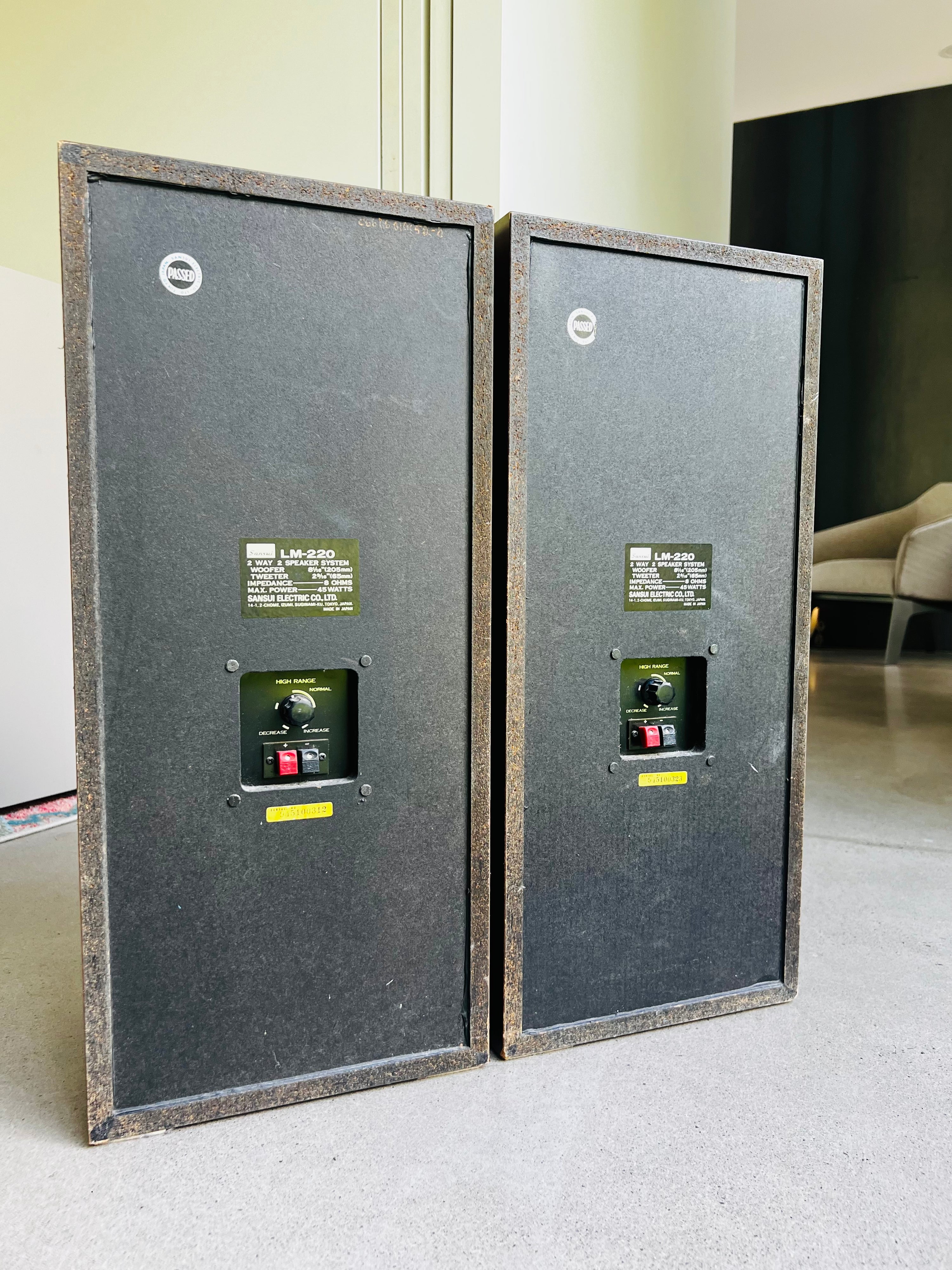 Sansui LM-220 _Haut-Parleurs d’étagère