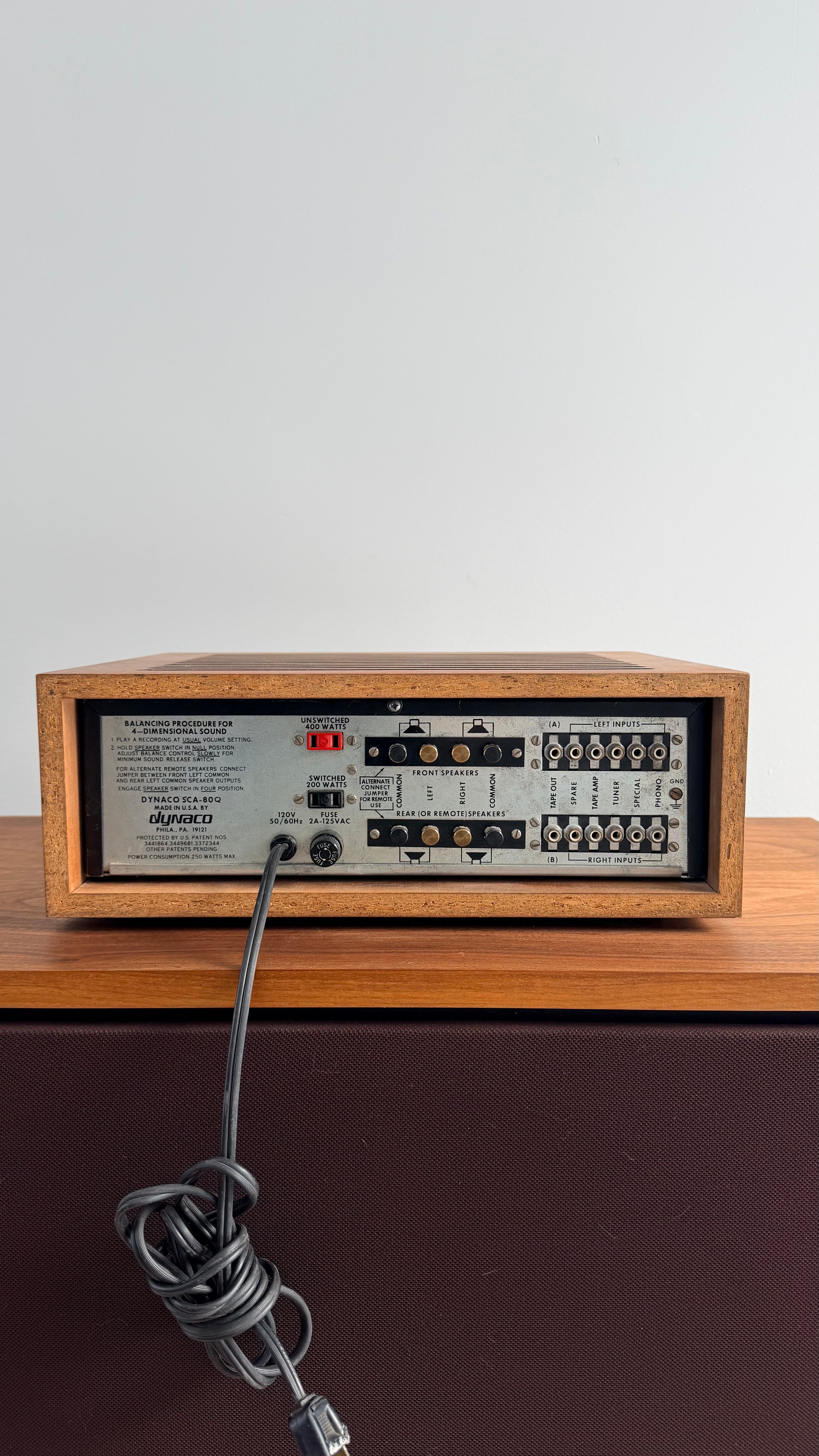 Dynaco SCA-80Q _amplificateur intégré