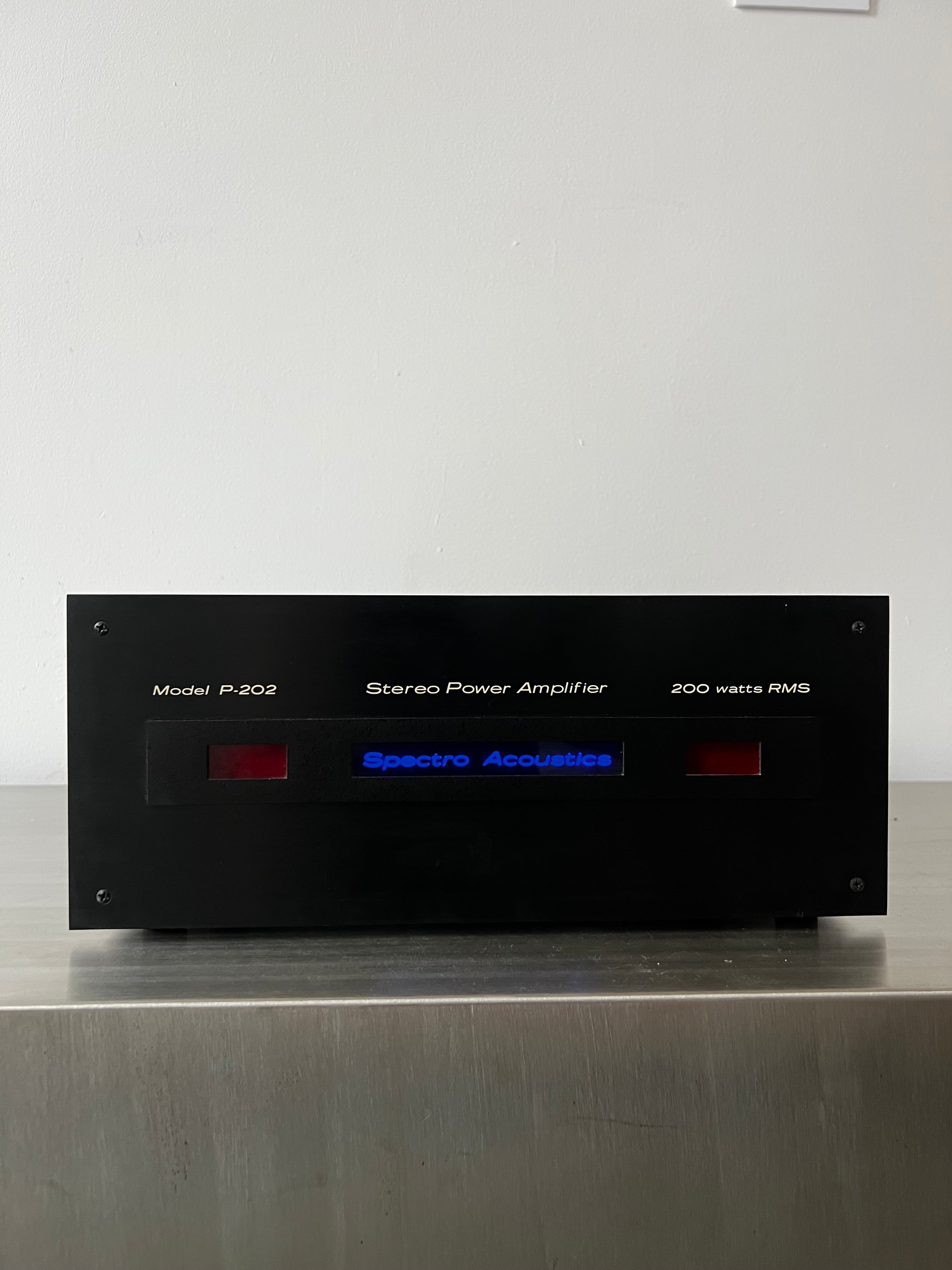 Spectro Acoustics P-202 _Amplificateur de puissance (100wpc)